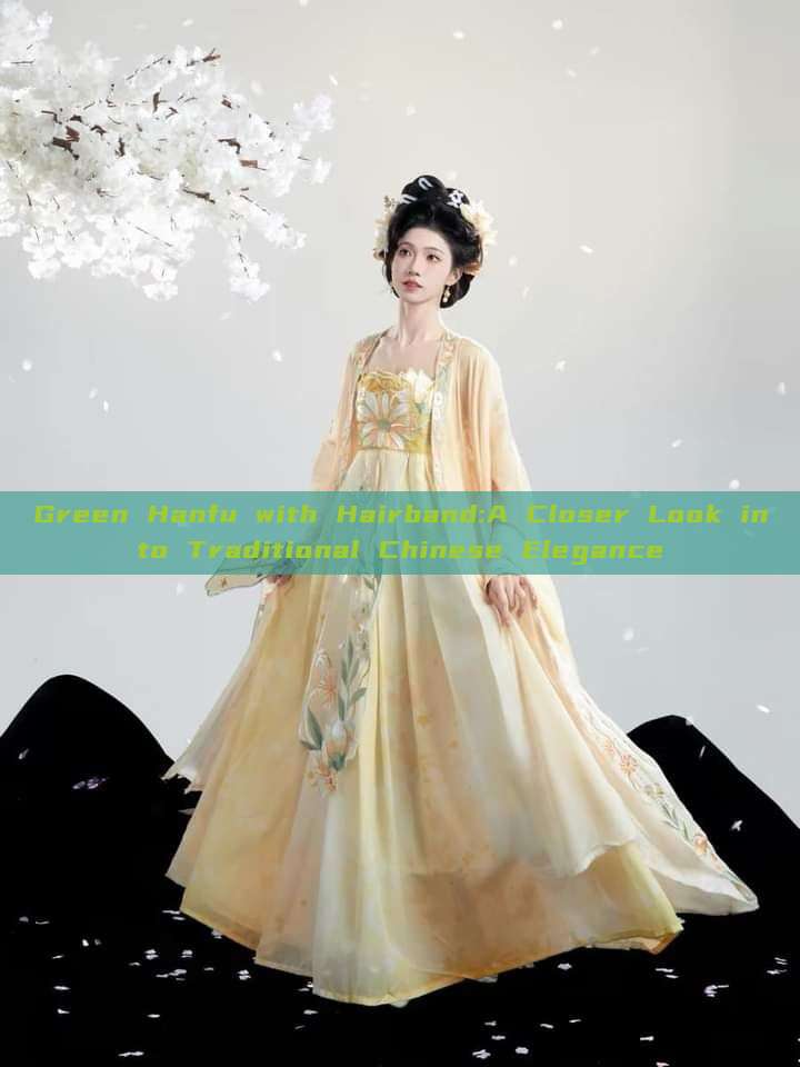 Green Hanfu with Hairband:A Closer Look into Traditional Chinese Elegance