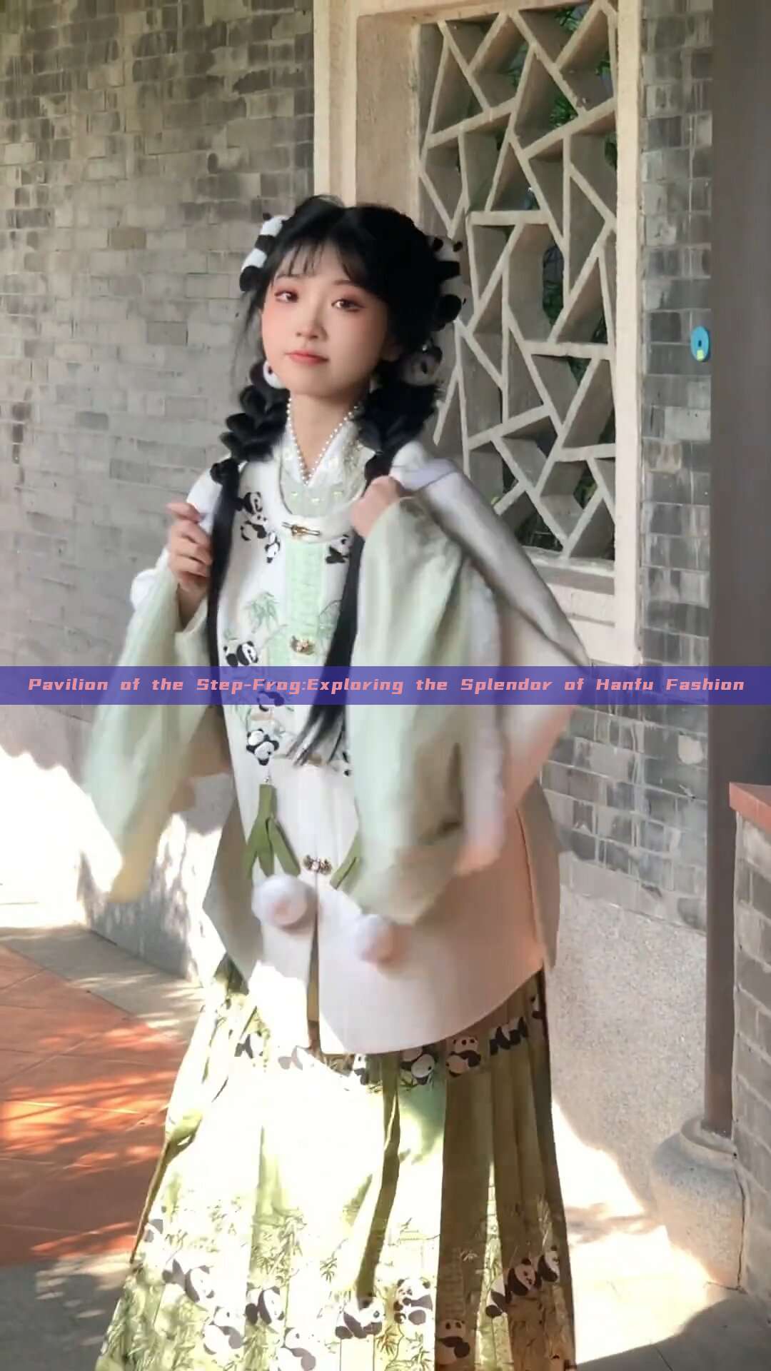 Pavilion of the Step-Frog:Exploring the Splendor of Hanfu Fashion