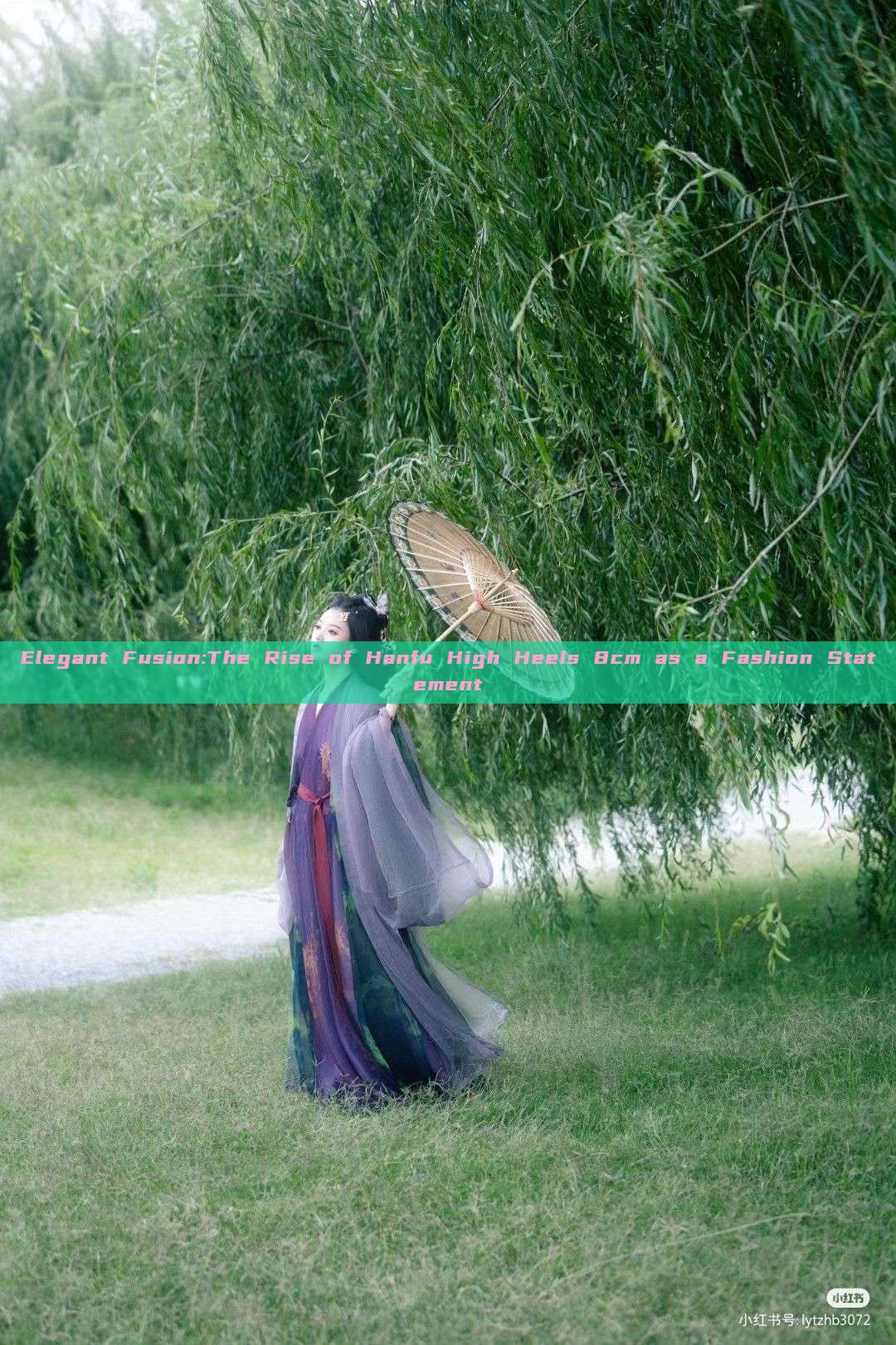 Elegant Fusion:The Rise of Hanfu High Heels 8cm as a Fashion Statement