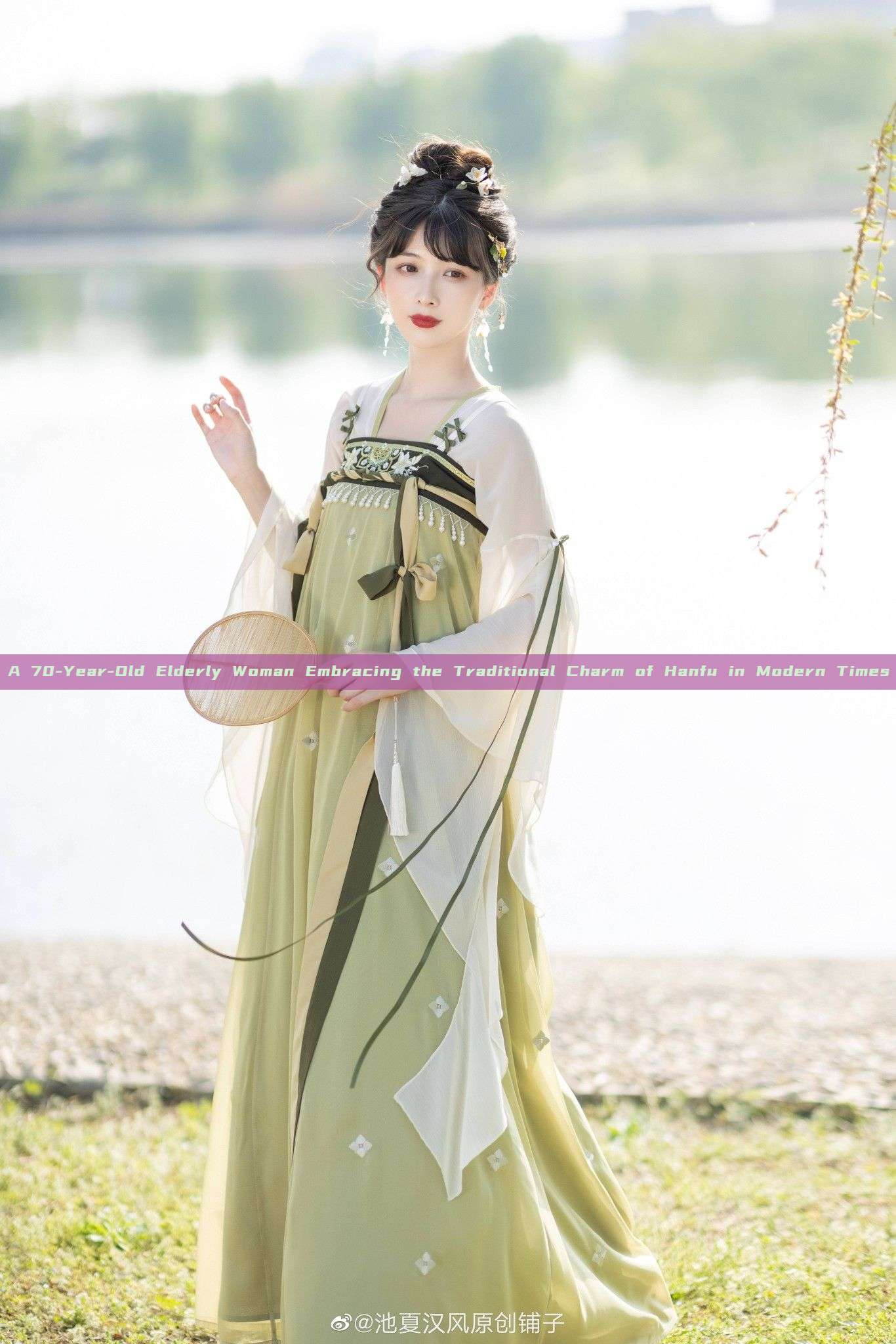 A 70-Year-Old Elderly Woman Embracing the Traditional Charm of Hanfu in Modern Times A 70-Year-Old Elderly Woman Embracing the Traditional Charm of Hanfu in Modern Times