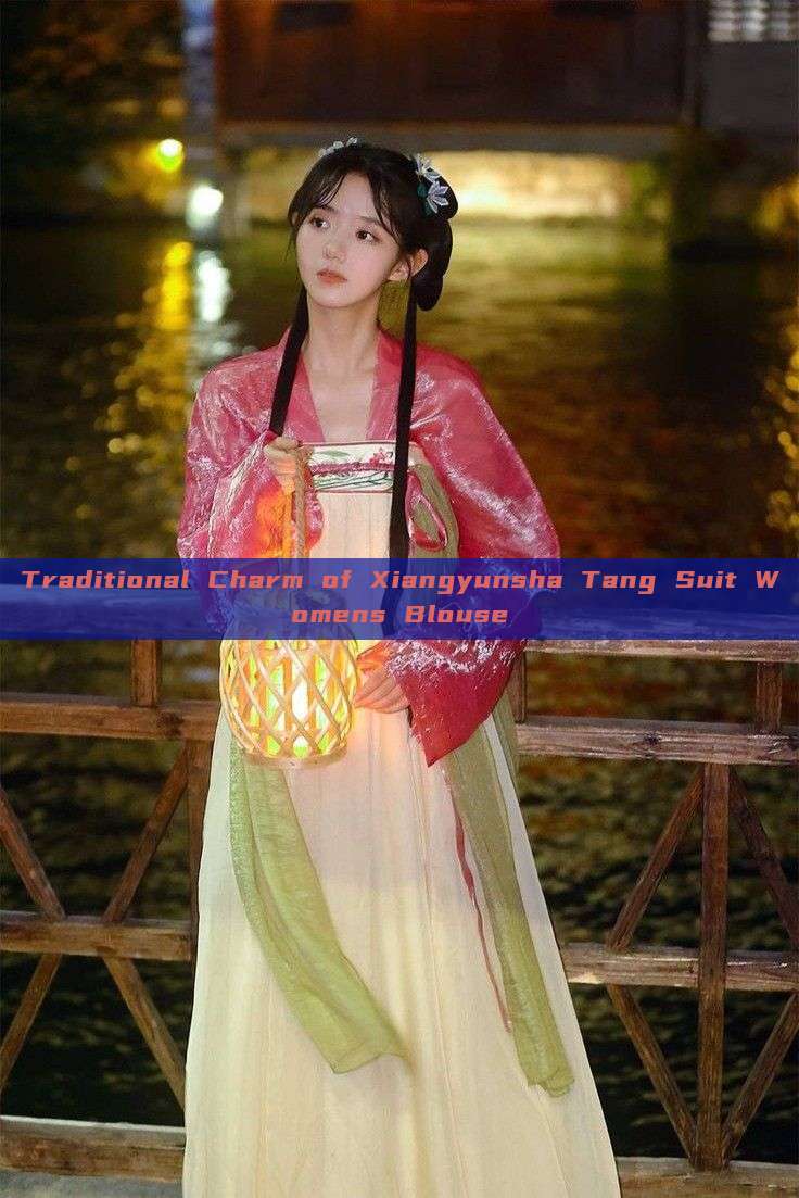 Traditional Charm of Xiangyunsha Tang Suit Womens Blouse