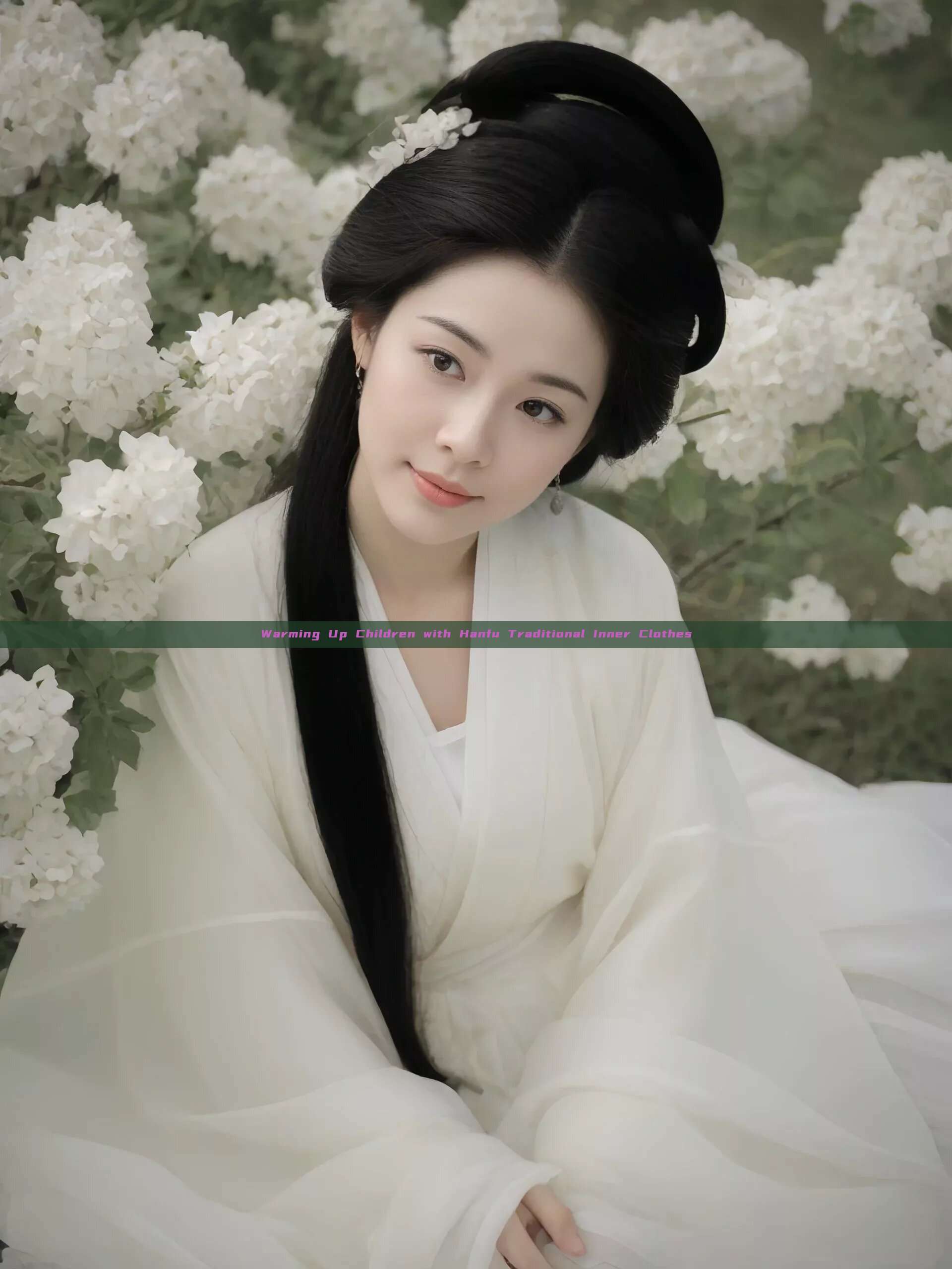 Warming Up Children with Hanfu Traditional Inner Clothes