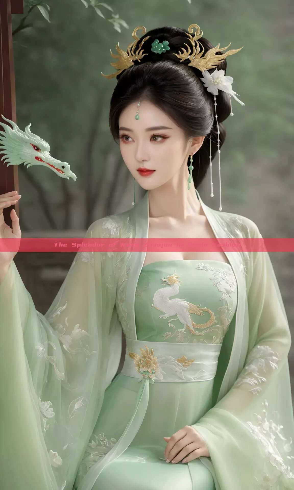 The Splendor of Wang Zhaojun in Hanfu Fashion