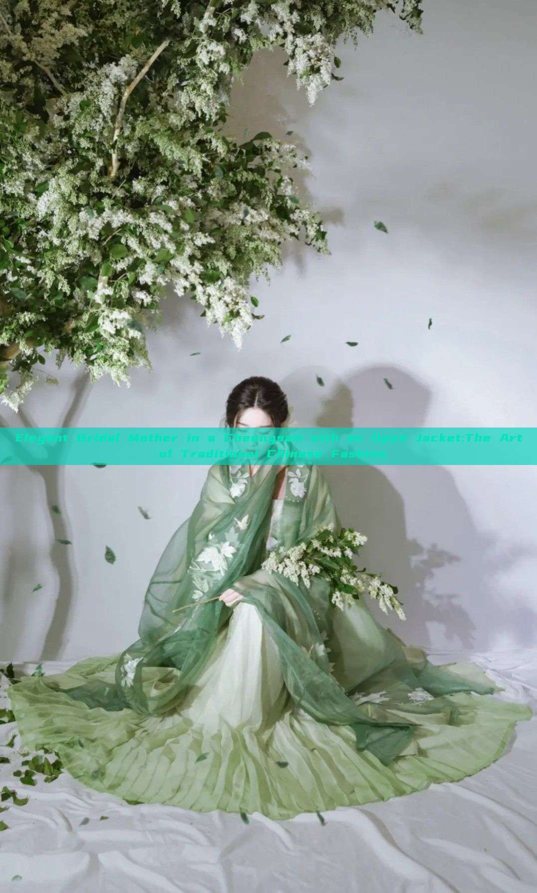 Elegant Bridal Mother in a Cheongsam with an Open Jacket:The Art of Traditional Chinese Fashion Elegant Bridal Mother in a Cheongsam with an Open Jacket:The Art of Traditional Chinese Fashion