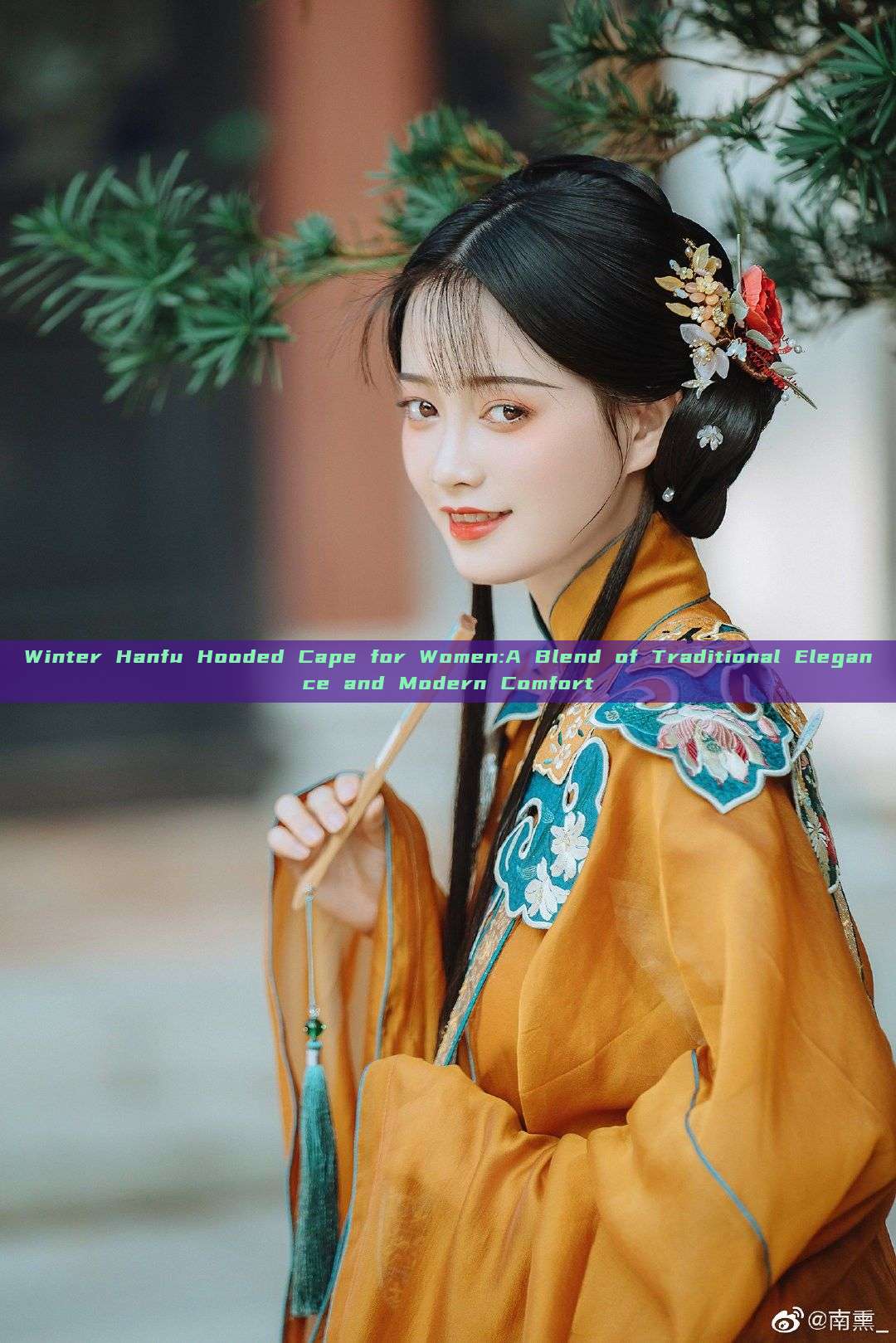 Winter Hanfu Hooded Cape for Women:A Blend of Traditional Elegance and Modern Comfort Winter Hanfu Hooded Cape for Women:A Blend of Traditional Elegance and Modern Comfort