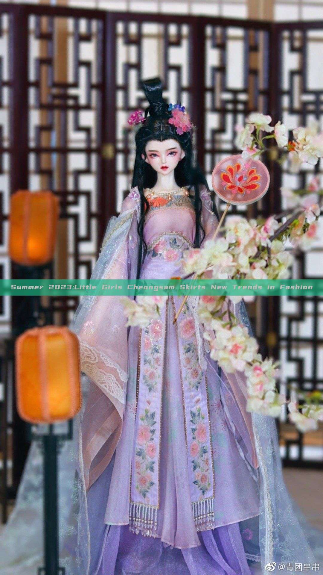 Summer 2023:Little Girls Cheongsam Skirts New Trends in Fashion