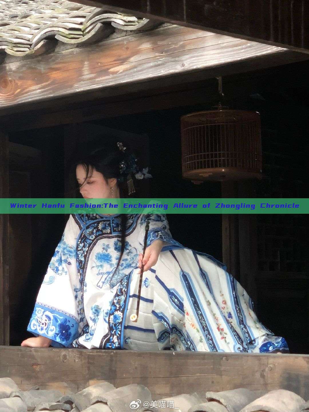 Winter Hanfu Fashion:The Enchanting Allure of Zhongling Chronicle Winter Hanfu Fashion:The Enchanting Allure of Zhongling Chronicle