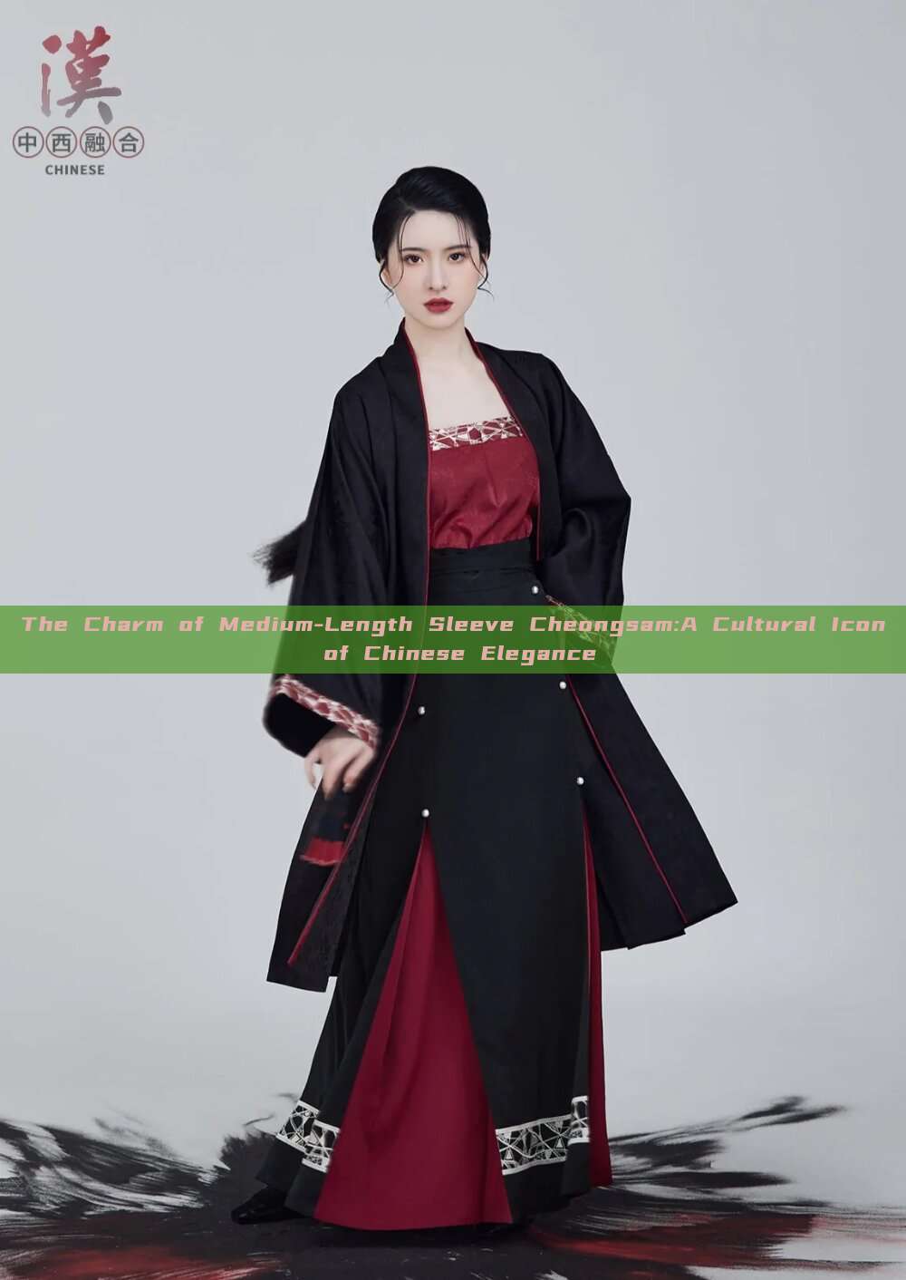 The Charm of Medium-Length Sleeve Cheongsam:A Cultural Icon of Chinese Elegance