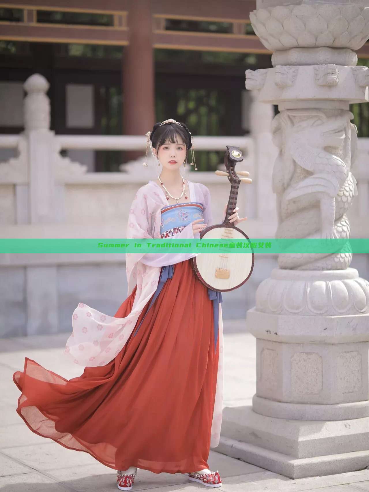 Summer in Traditional Chinese童装汉服女装 Summer in Traditional Chinese童装汉服女装