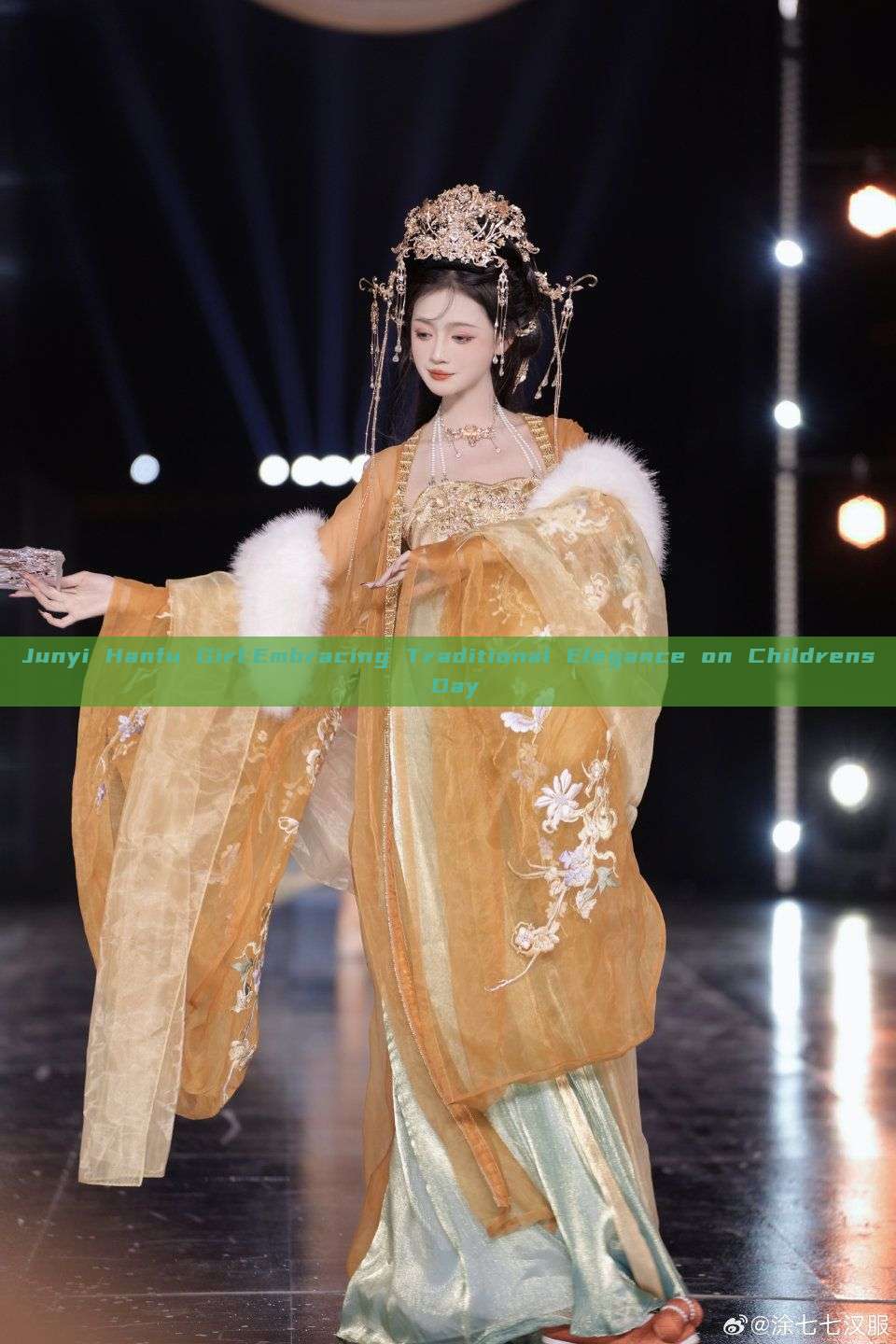Junyi Hanfu Girl:Embracing Traditional Elegance on Childrens Day Junyi Hanfu Girl:Embracing Traditional Elegance on Childrens Day