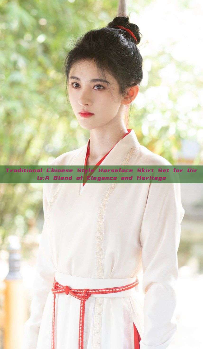 Traditional Chinese Style Horseface Skirt Set for Girls:A Blend of Elegance and Heritage Traditional Chinese Style Horseface Skirt Set for Girls:A Blend of Elegance and Heritage