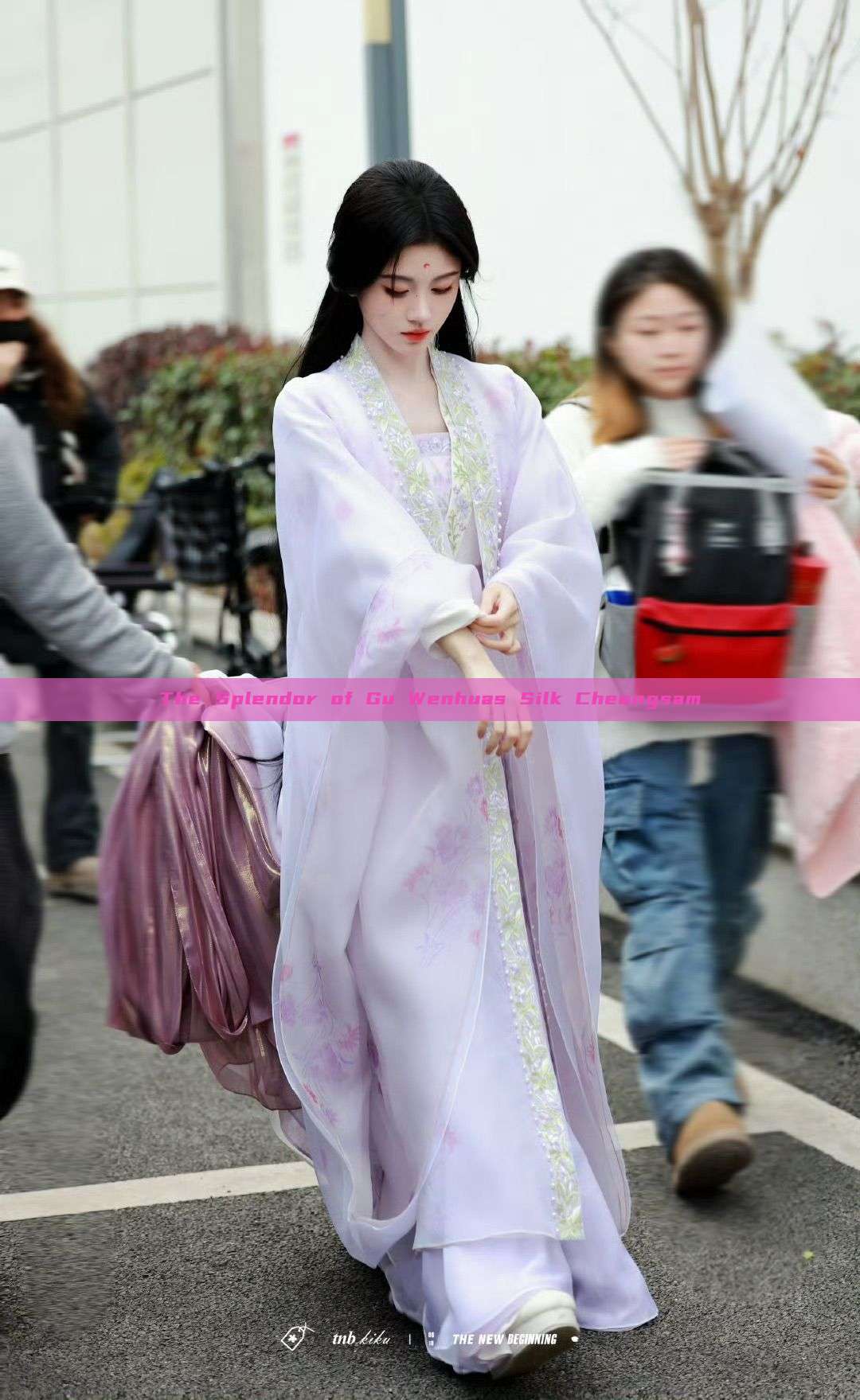The Splendor of Gu Wenhuas Silk Cheongsam The Splendor of Gu Wenhuas Silk Cheongsam