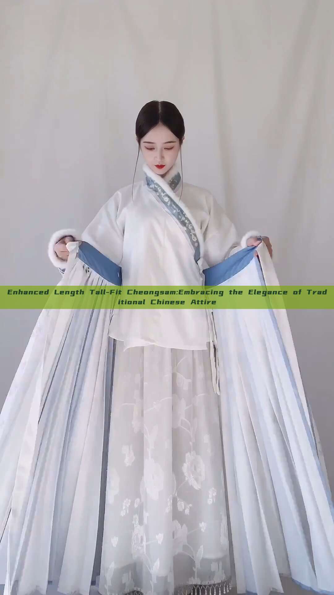 Enhanced Length Tall-Fit Cheongsam:Embracing the Elegance of Traditional Chinese Attire Enhanced Length Tall-Fit Cheongsam:Embracing the Elegance of Traditional Chinese Attire