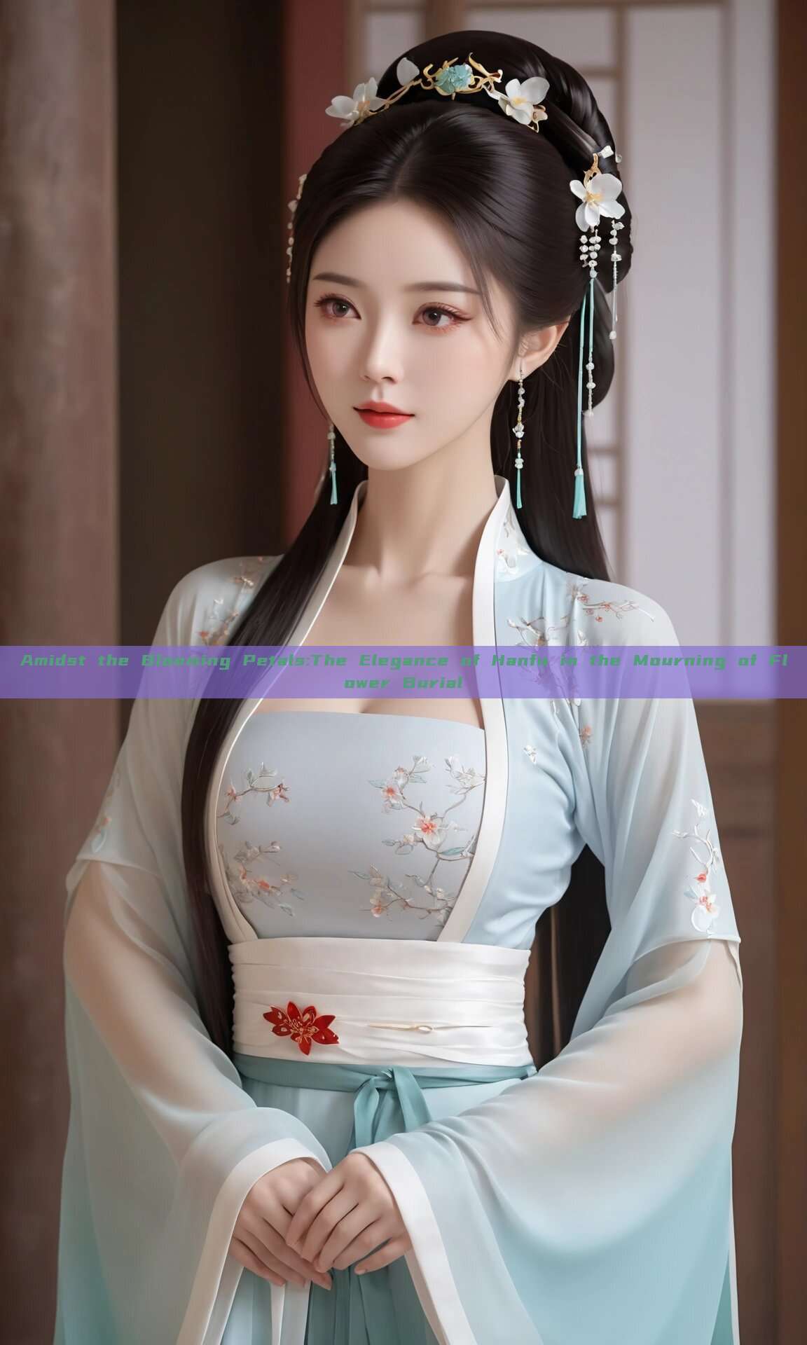 Amidst the Blooming Petals:The Elegance of Hanfu in the Mourning of Flower Burial Amidst the Blooming Petals:The Elegance of Hanfu in the Mourning of Flower Burial