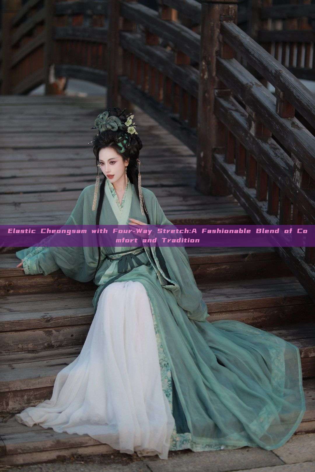 Elastic Cheongsam with Four-Way Stretch:A Fashionable Blend of Comfort and Tradition Elastic Cheongsam with Four-Way Stretch:A Fashionable Blend of Comfort and Tradition