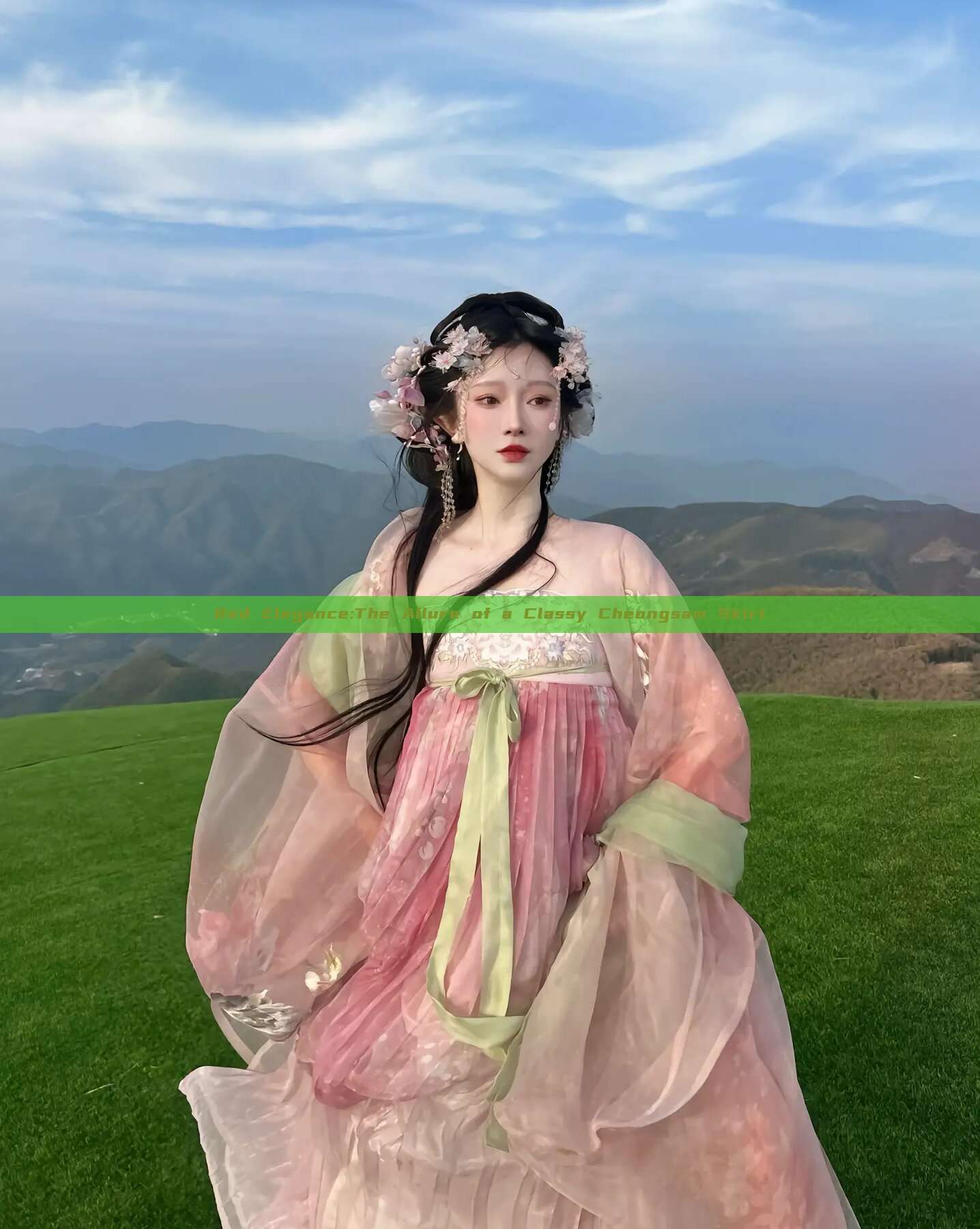Red Elegance:The Allure of a Classy Cheongsam Skirt Red Elegance:The Allure of a Classy Cheongsam Skirt