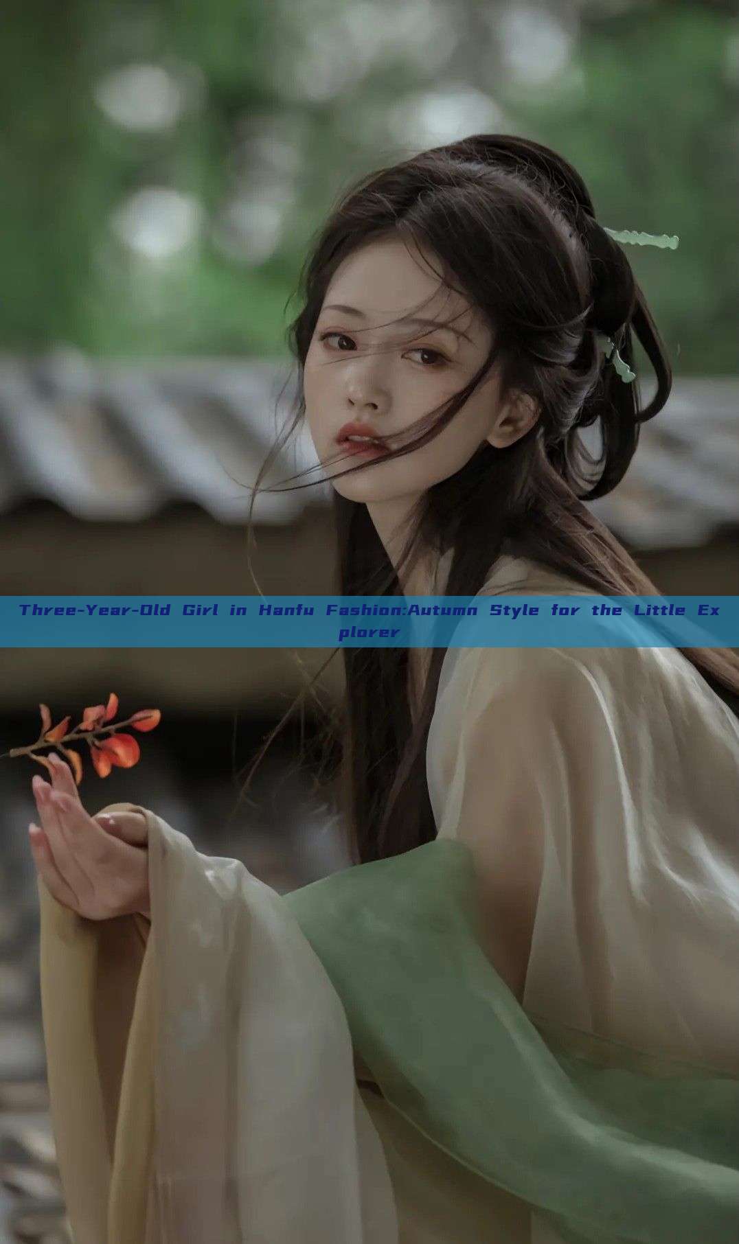 Three-Year-Old Girl in Hanfu Fashion:Autumn Style for the Little Explorer Three-Year-Old Girl in Hanfu Fashion:Autumn Style for the Little Explorer