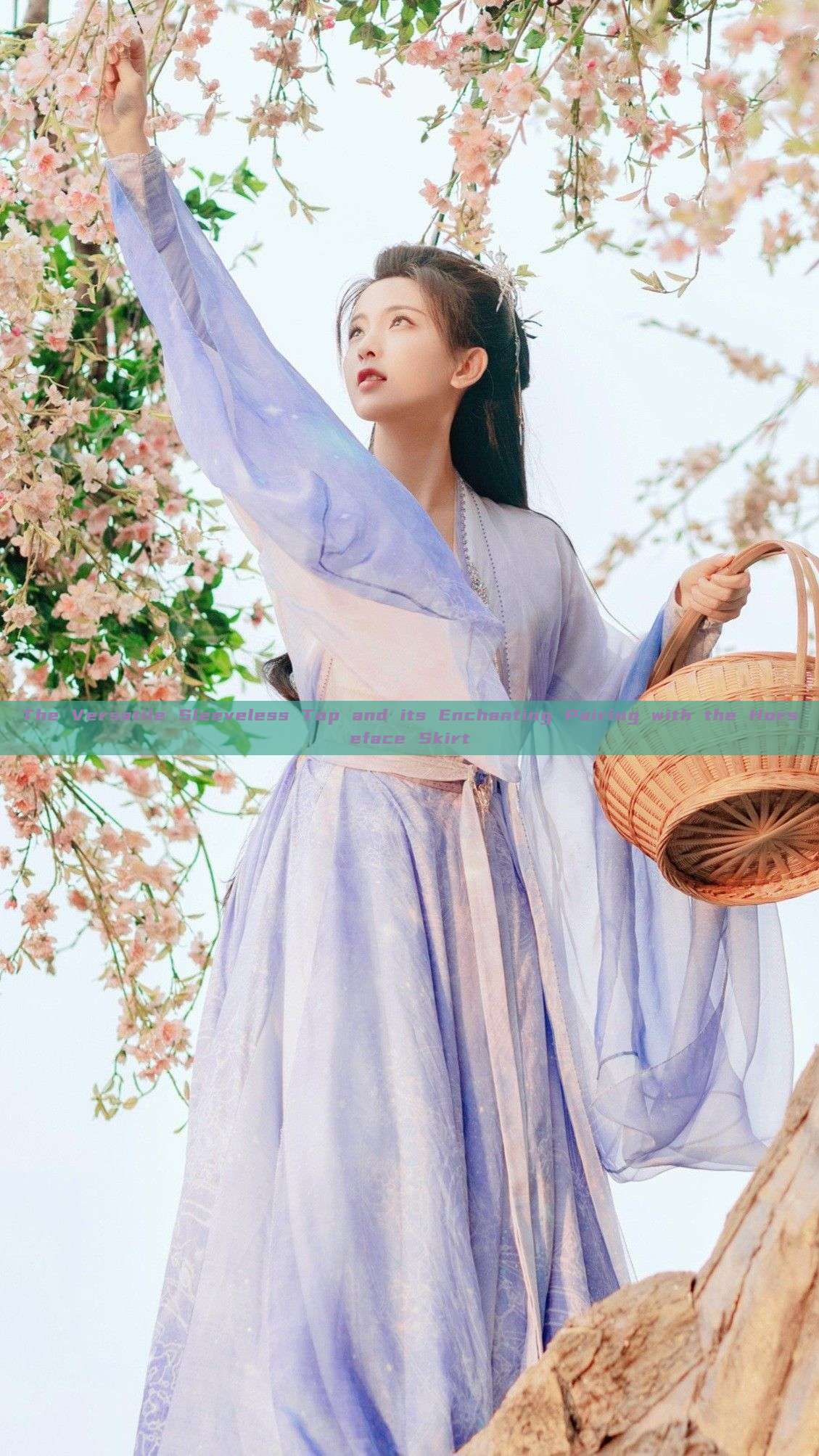 The Versatile Sleeveless Top and its Enchanting Pairing with the Horseface Skirt The Versatile Sleeveless Top and its Enchanting Pairing with the Horseface Skirt