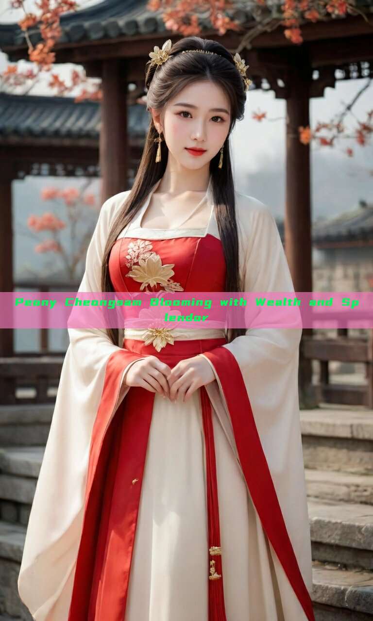 Peony Cheongsam Blooming with Wealth and Splendor Peony Cheongsam Blooming with Wealth and Splendor