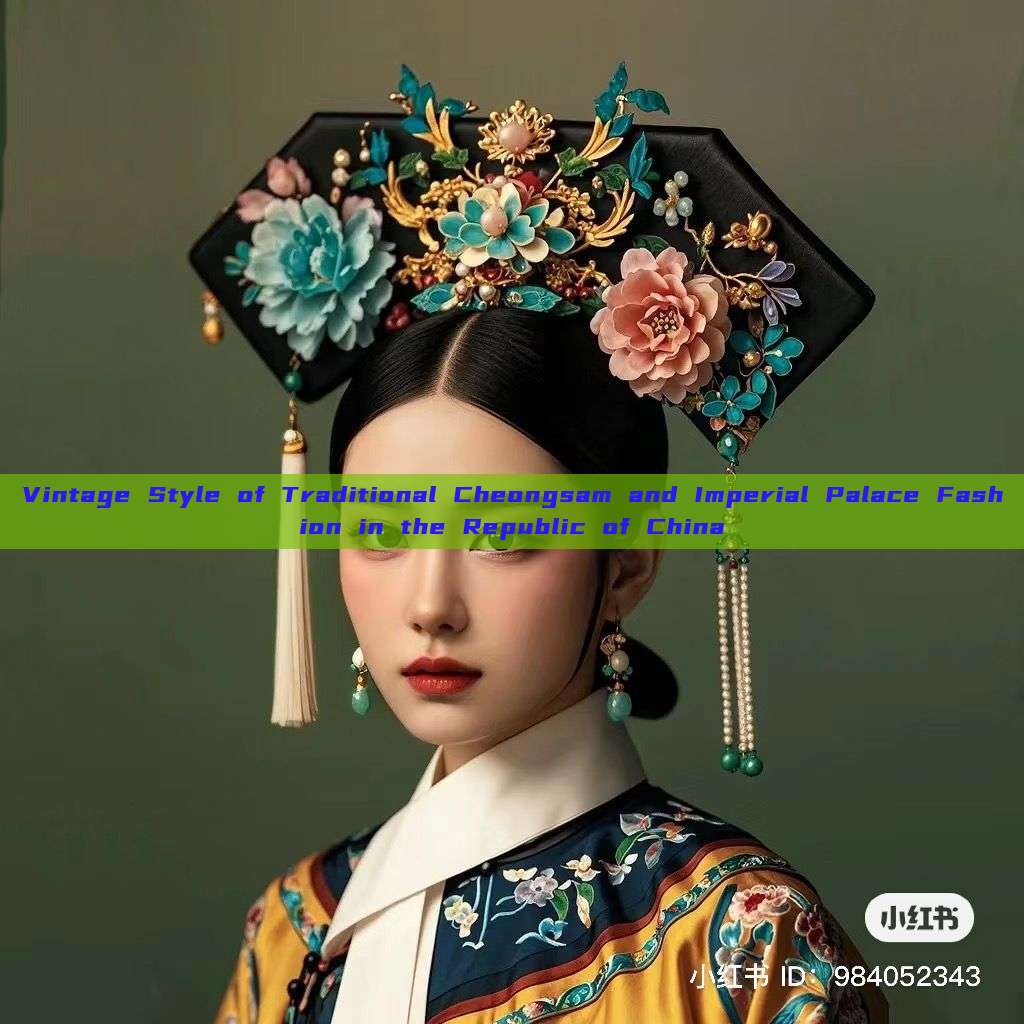 Vintage Style of Traditional Cheongsam and Imperial Palace Fashion in the Republic of China Vintage Style of Traditional Cheongsam and Imperial Palace Fashion in the Republic of China