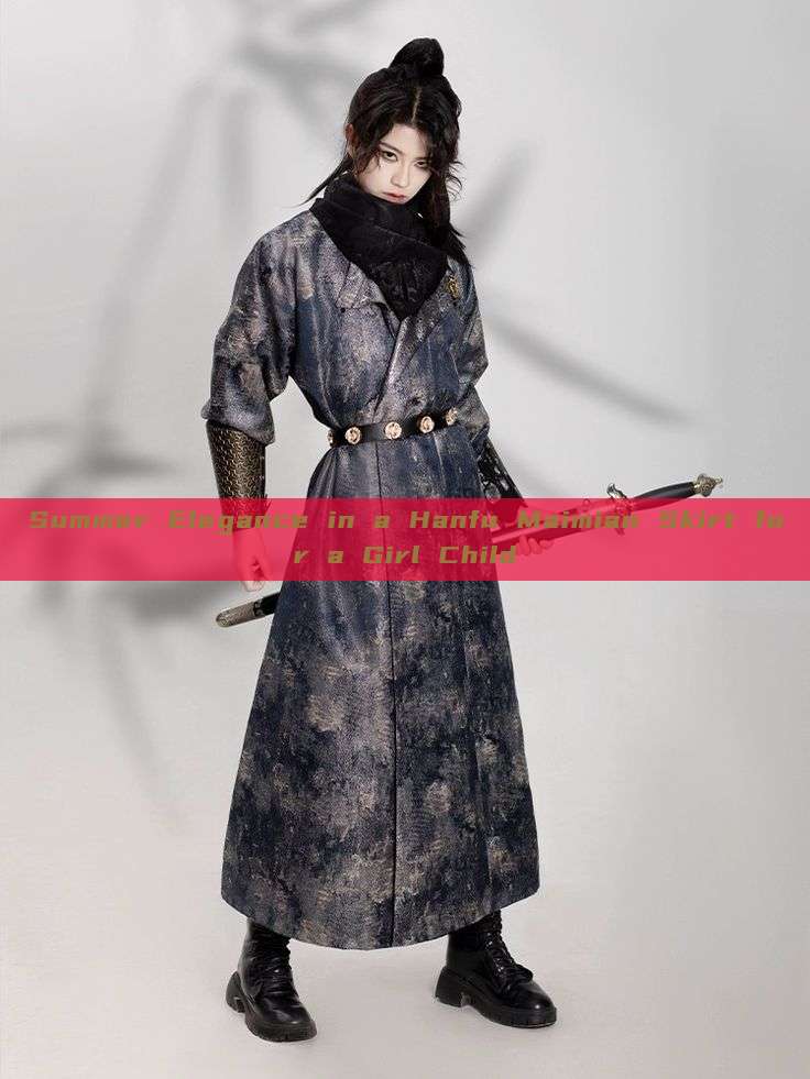 Summer Elegance in a Hanfu Maimian Skirt for a Girl Child Summer Elegance in a Hanfu Maimian Skirt for a Girl Child