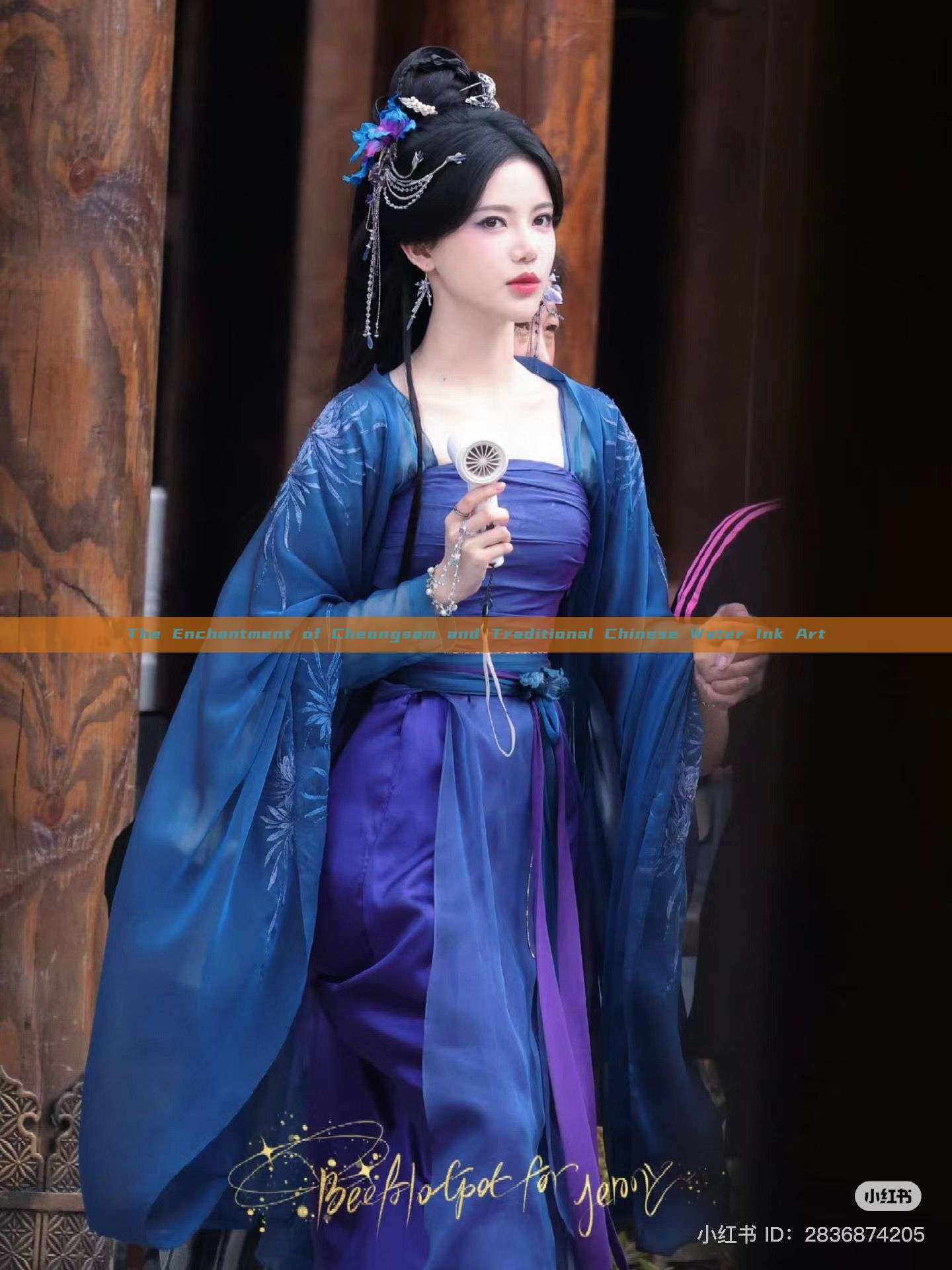 The Enchantment of Cheongsam and Traditional Chinese Water Ink Art The Enchantment of Cheongsam and Traditional Chinese Water Ink Art