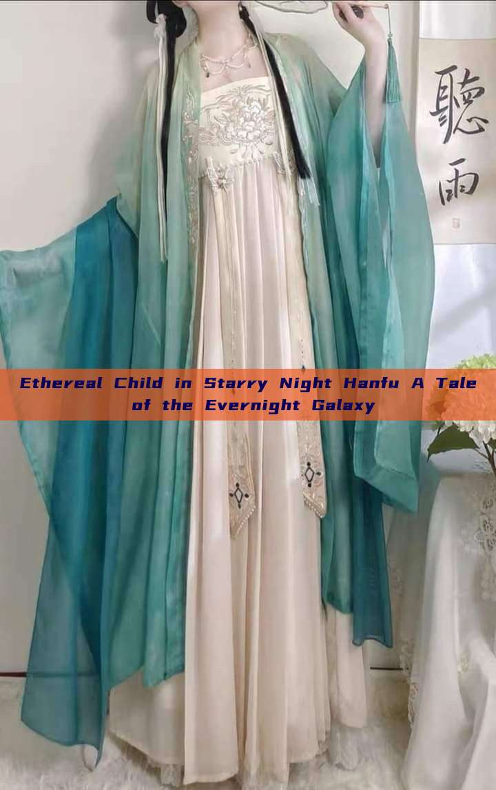 Ethereal Child in Starry Night Hanfu A Tale of the Evernight Galaxy