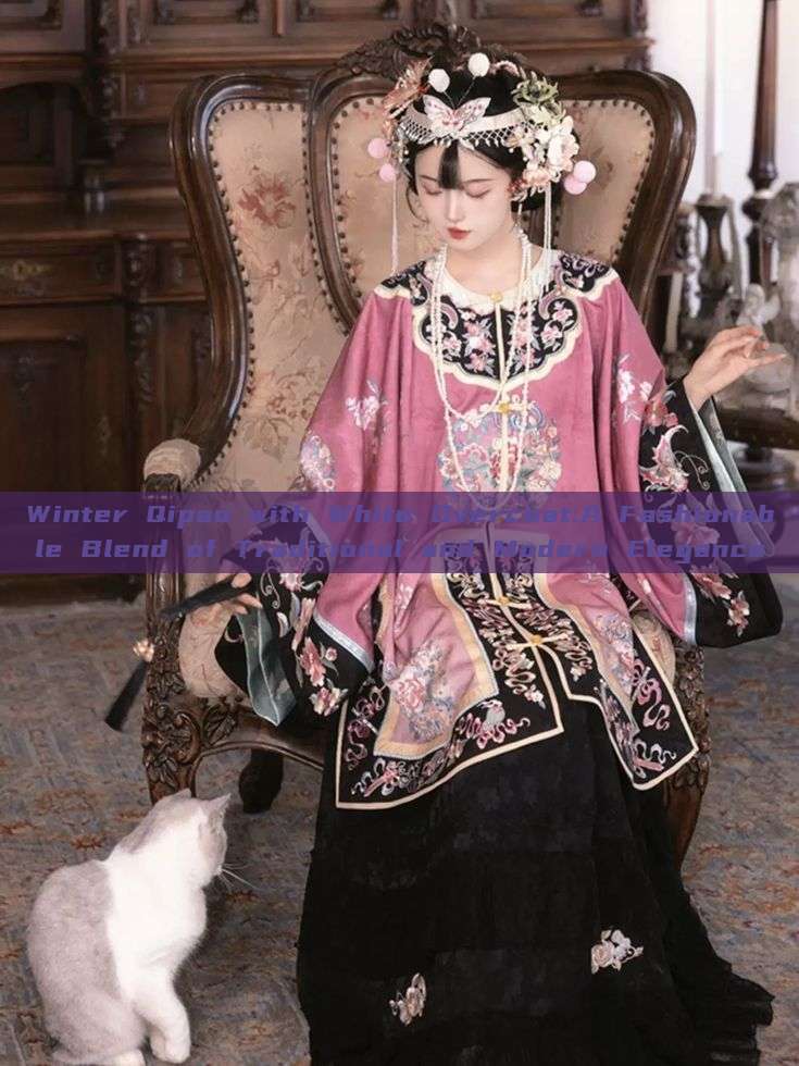 Winter Qipao with White Overcoat:A Fashionable Blend of Traditional and Modern Elegance Winter Qipao with White Overcoat:A Fashionable Blend of Traditional and Modern Elegance