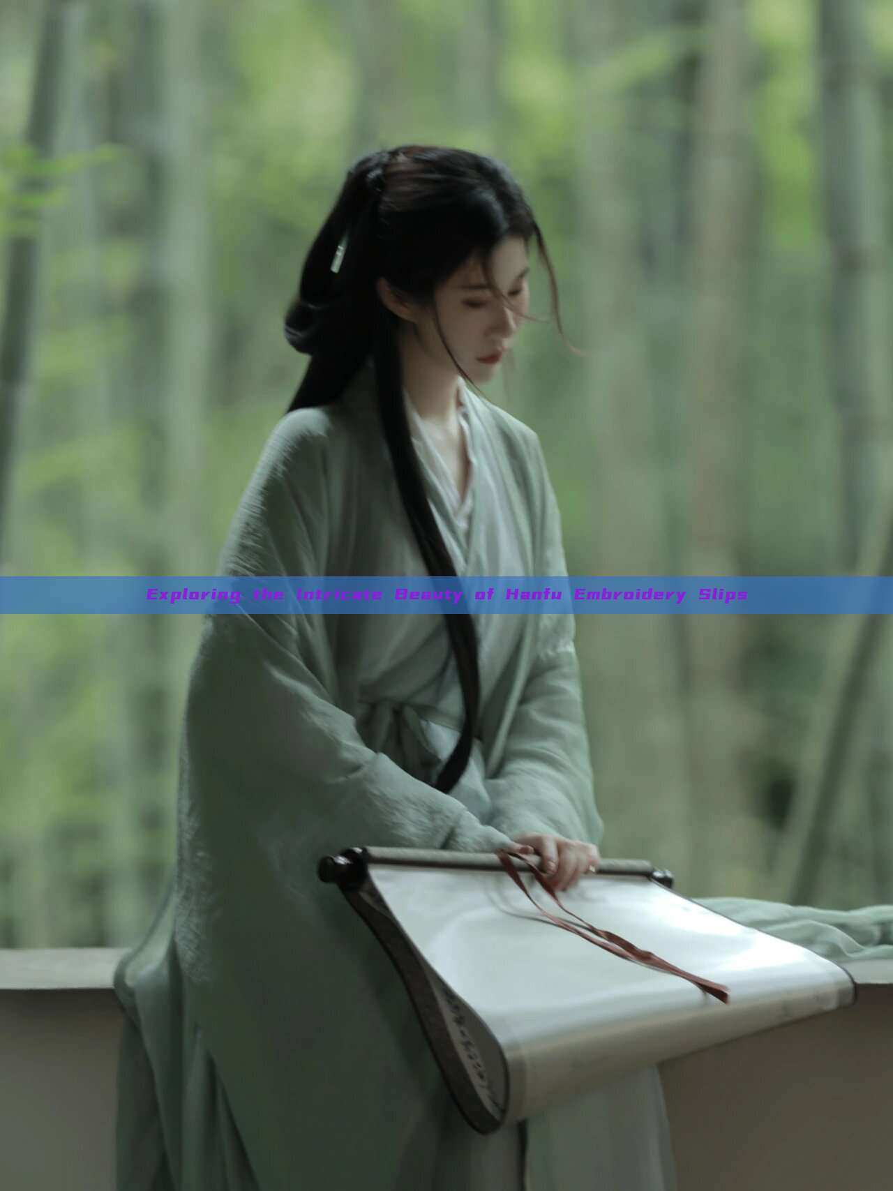 Exploring the Intricate Beauty of Hanfu Embroidery Slips