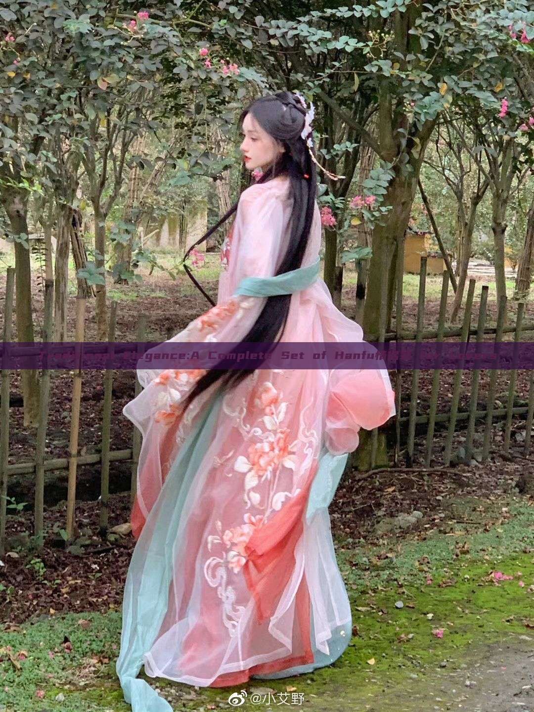 Traditional Elegance:A Complete Set of Hanfu情侣装 for Lovers