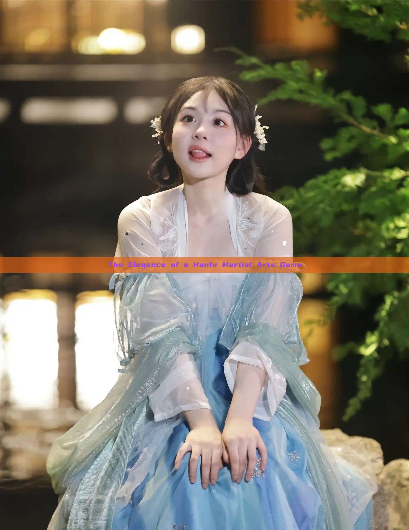 The Elegance of a Hanfu Martial Arts Dame The Elegance of a Hanfu Martial Arts Dame