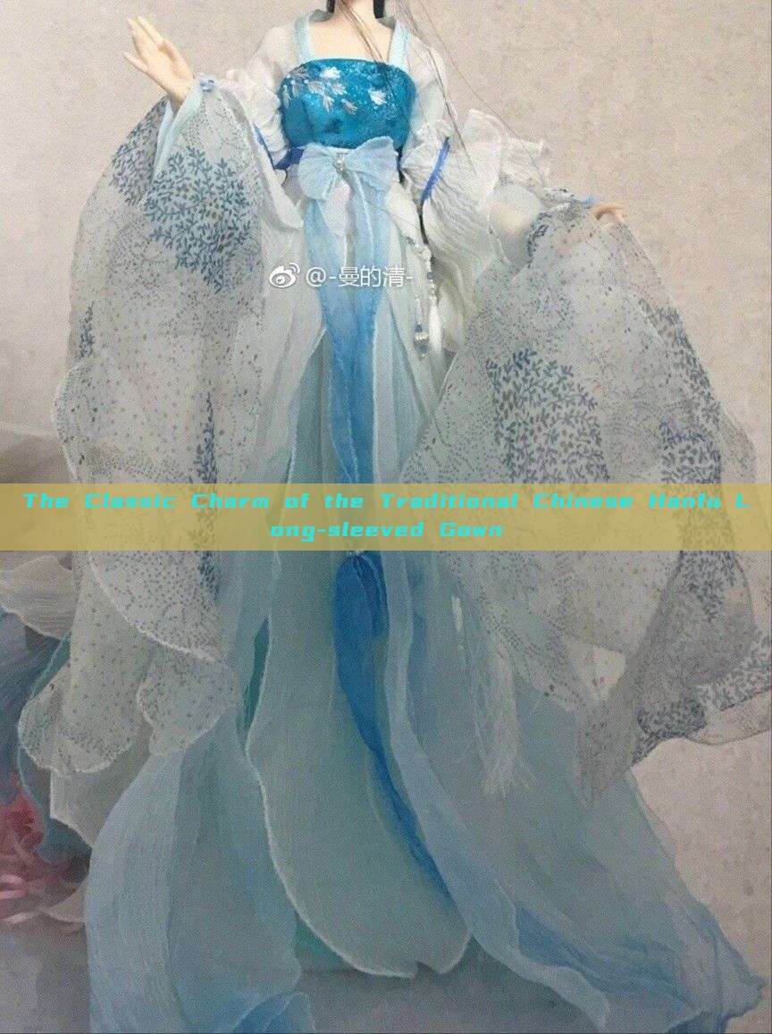 The Classic Charm of the Traditional Chinese Hanfu Long-sleeved Gown