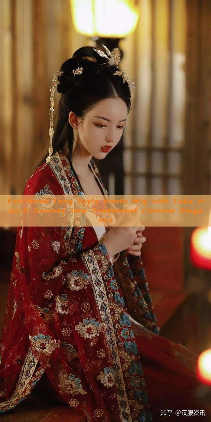 Full-Head Tang Style Hanfu Wig with Fake Hair:A Journey into Traditional Chinese Elegance