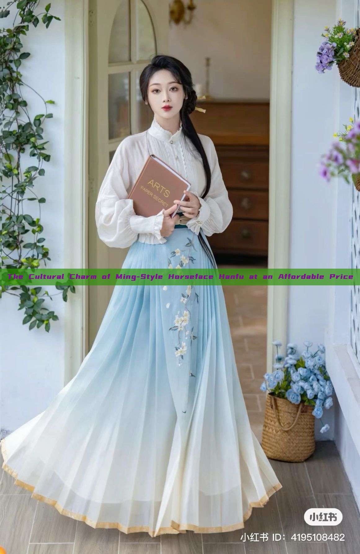 The Cultural Charm of Ming-Style Horseface Hanfu at an Affordable Price
