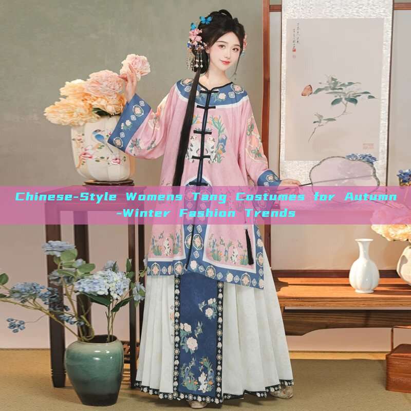 Chinese-Style Womens Tang Costumes for Autumn-Winter Fashion Trends
