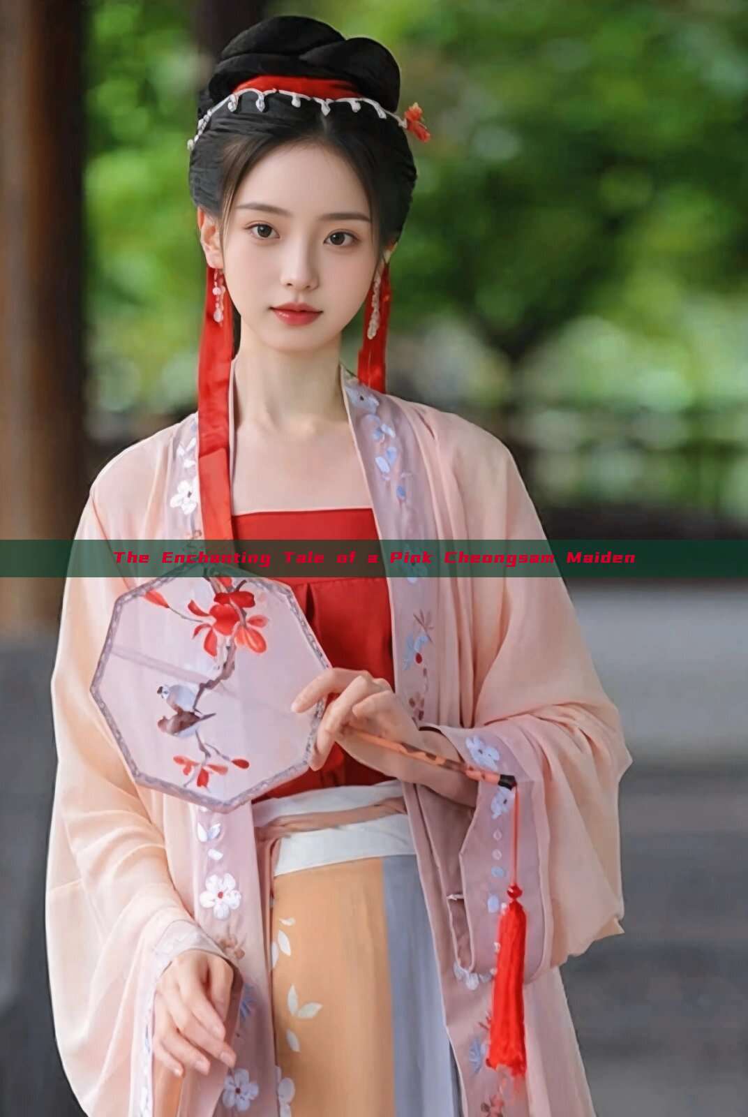 The Enchanting Tale of a Pink Cheongsam Maiden