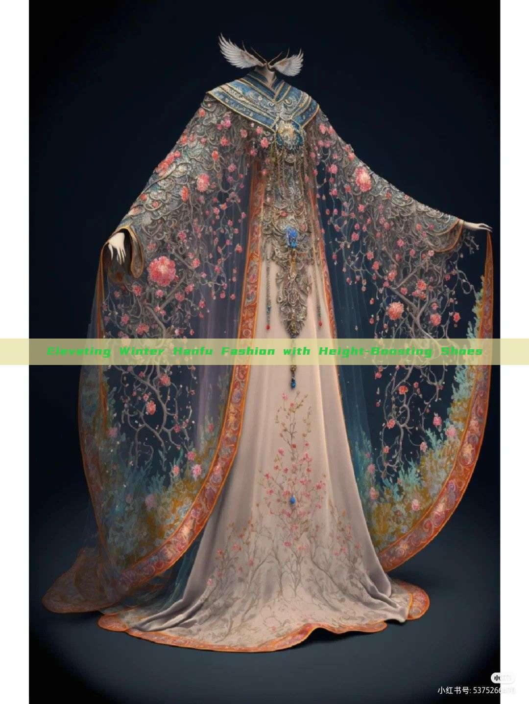 Elevating Winter Hanfu Fashion with Height-Boosting Shoes