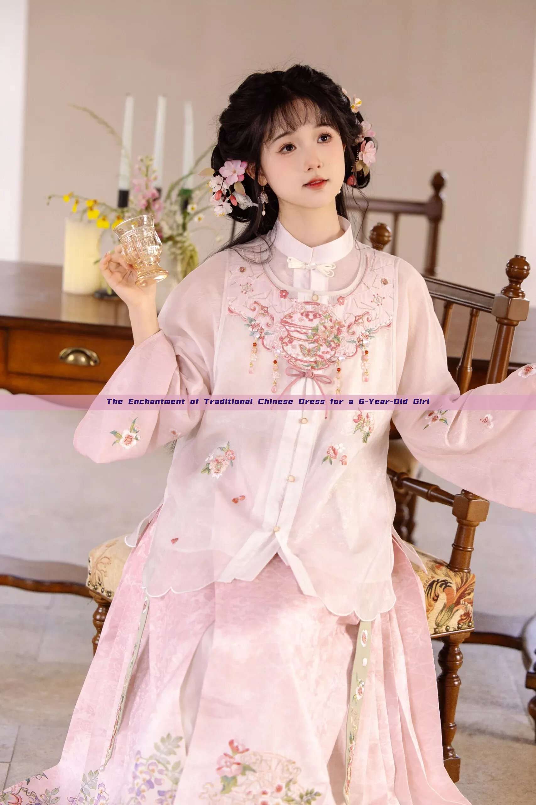 The Enchantment of Traditional Chinese Dress for a 6-Year-Old Girl