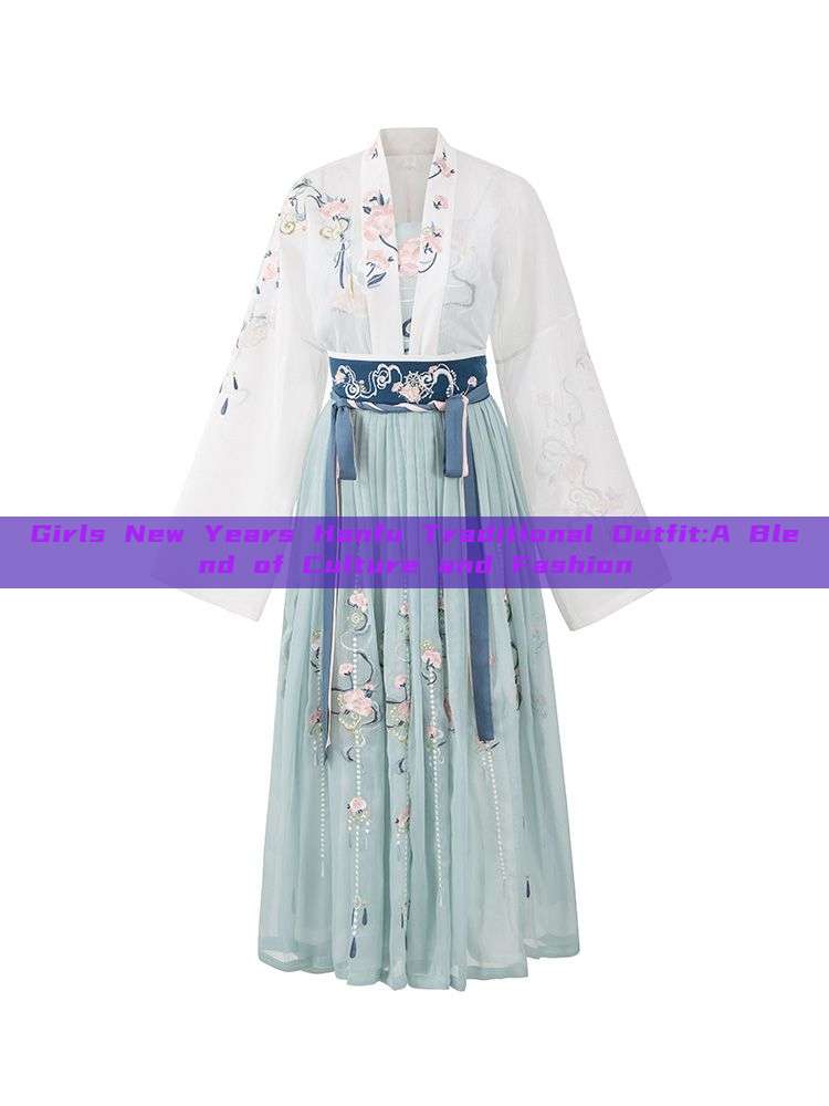 Girls New Years Hanfu Traditional Outfit:A Blend of Culture and Fashion