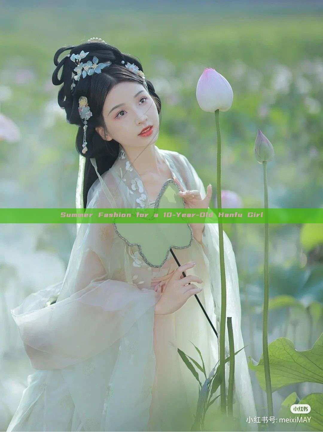 Summer Fashion for a 10-Year-Old Hanfu Girl