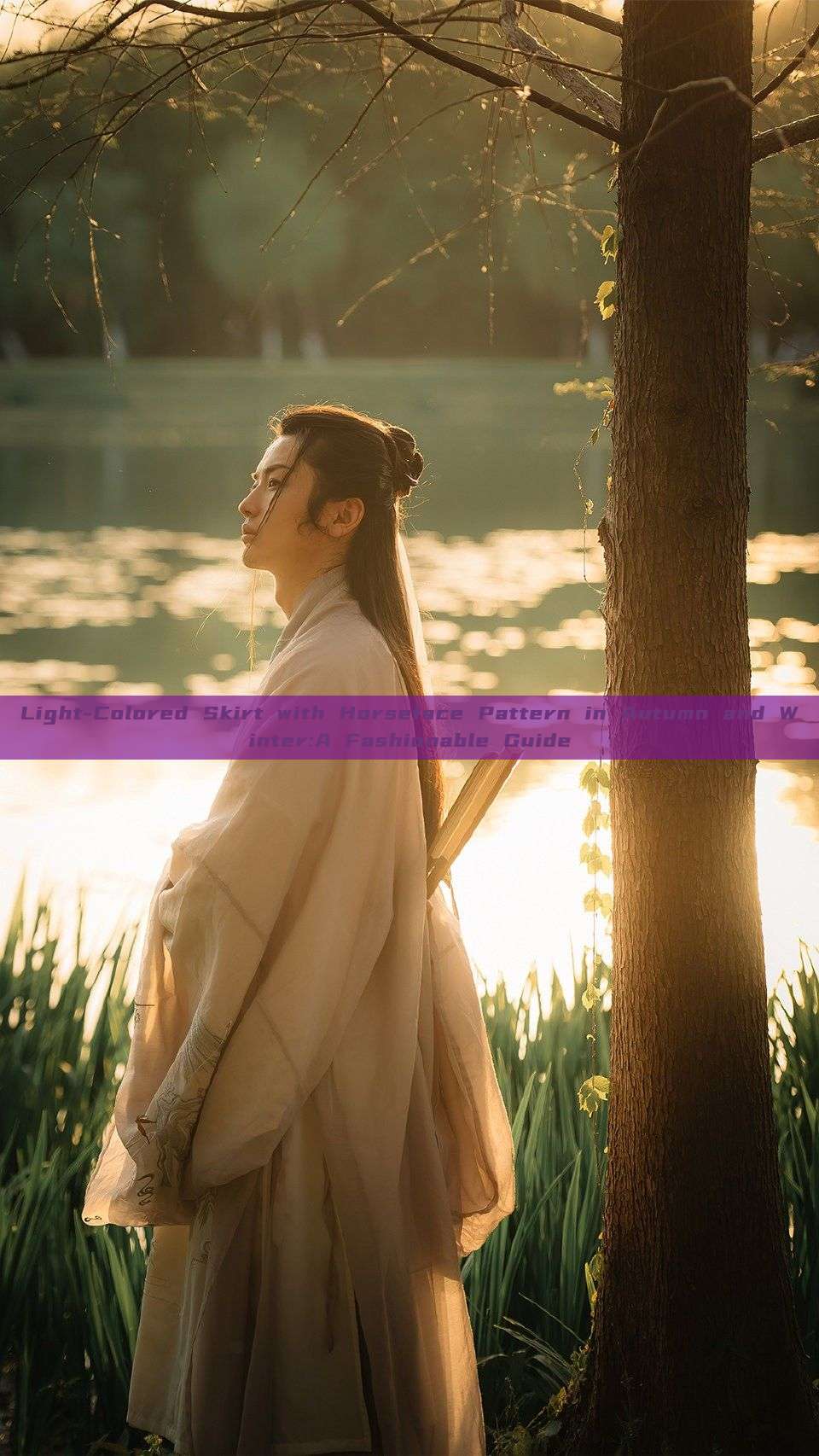 Light-Colored Skirt with Horseface Pattern in Autumn and Winter:A Fashionable Guide