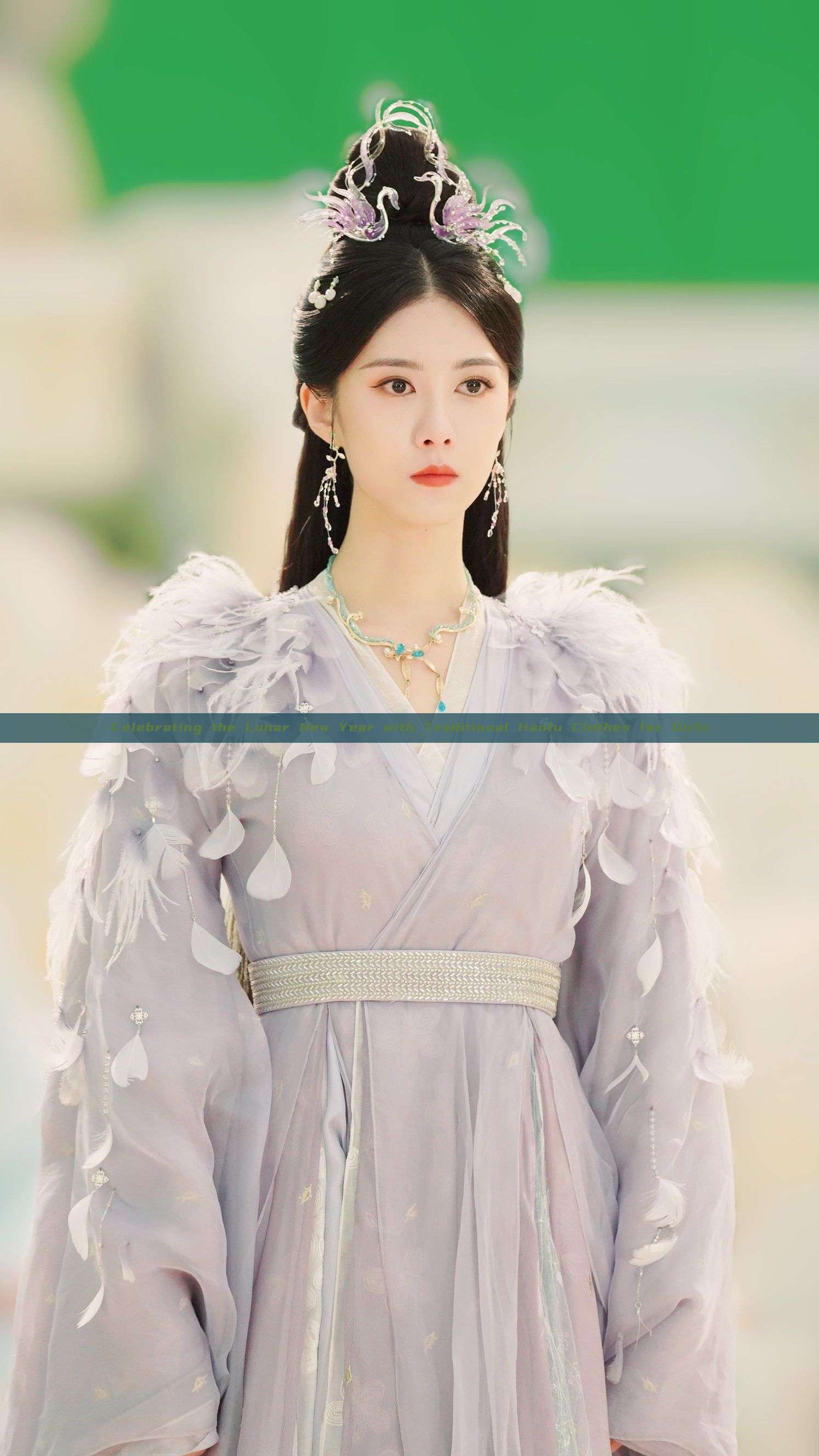 Celebrating the Lunar New Year with Traditional Hanfu Clothes for Girls