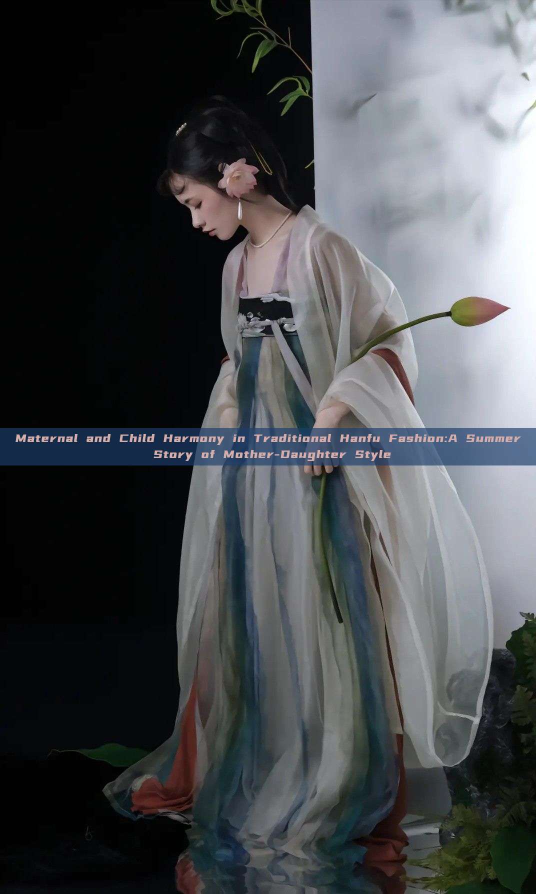 Maternal and Child Harmony in Traditional Hanfu Fashion:A Summer Story of Mother-Daughter Style