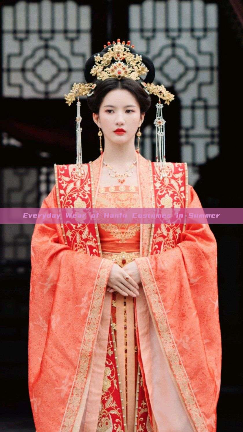 Everyday Wear of Hanfu Costumes in Summer Everyday Wear of Hanfu Costumes in Summer