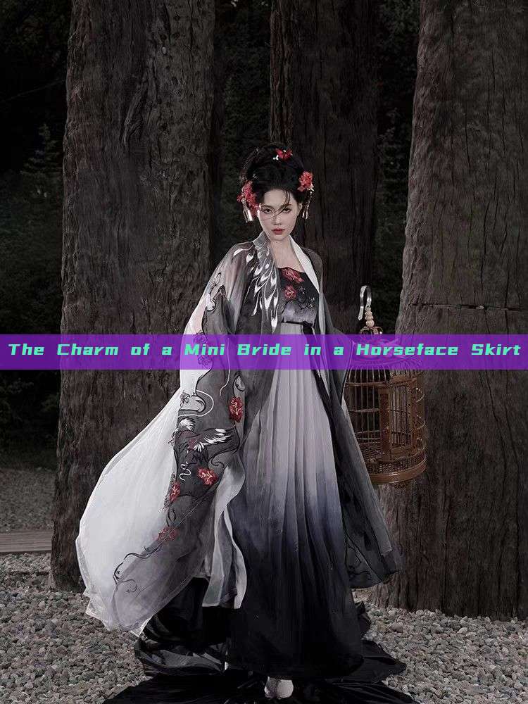 The Charm of a Mini Bride in a Horseface Skirt The Charm of a Mini Bride in a Horseface Skirt