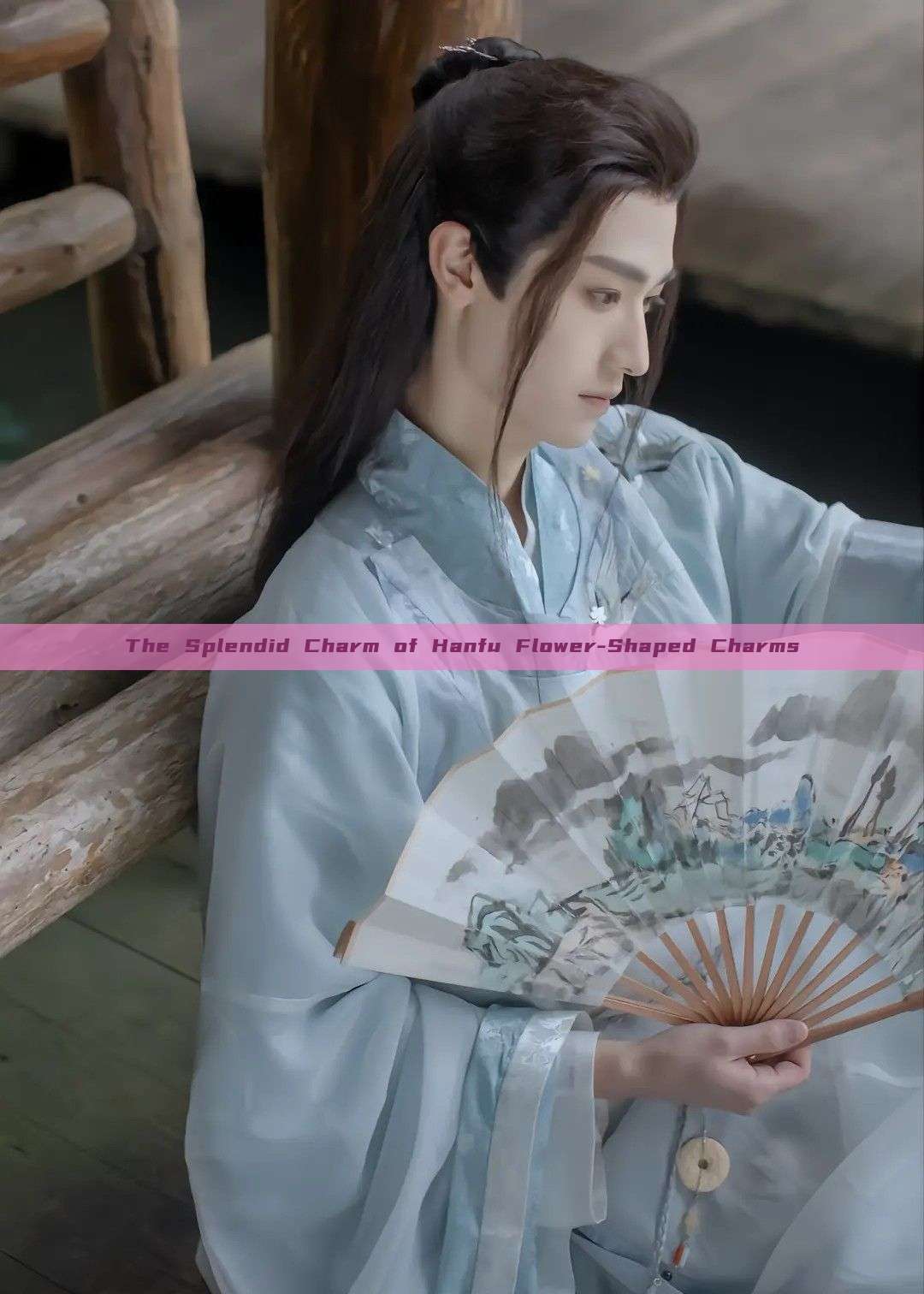 The Splendid Charm of Hanfu Flower-Shaped Charms