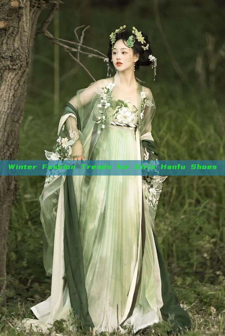 Winter Fashion Trends for Girls Hanfu Shoes