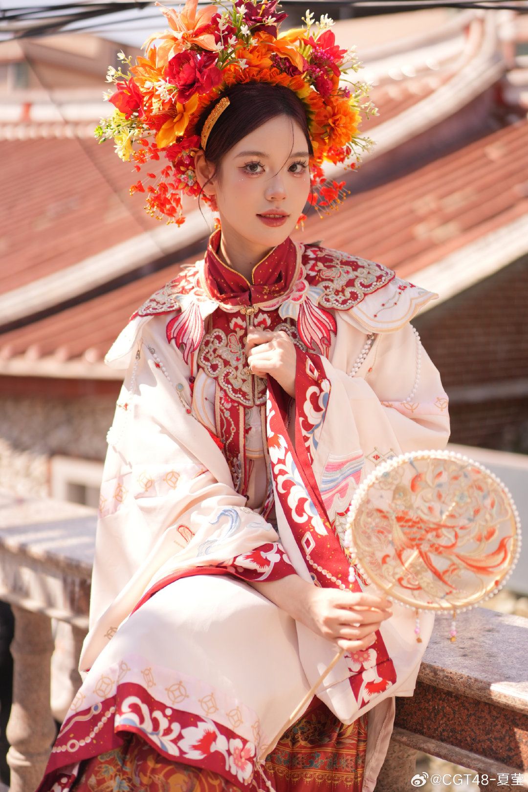 Commuter-Friendly Light Hanfu Han Elements Blouse