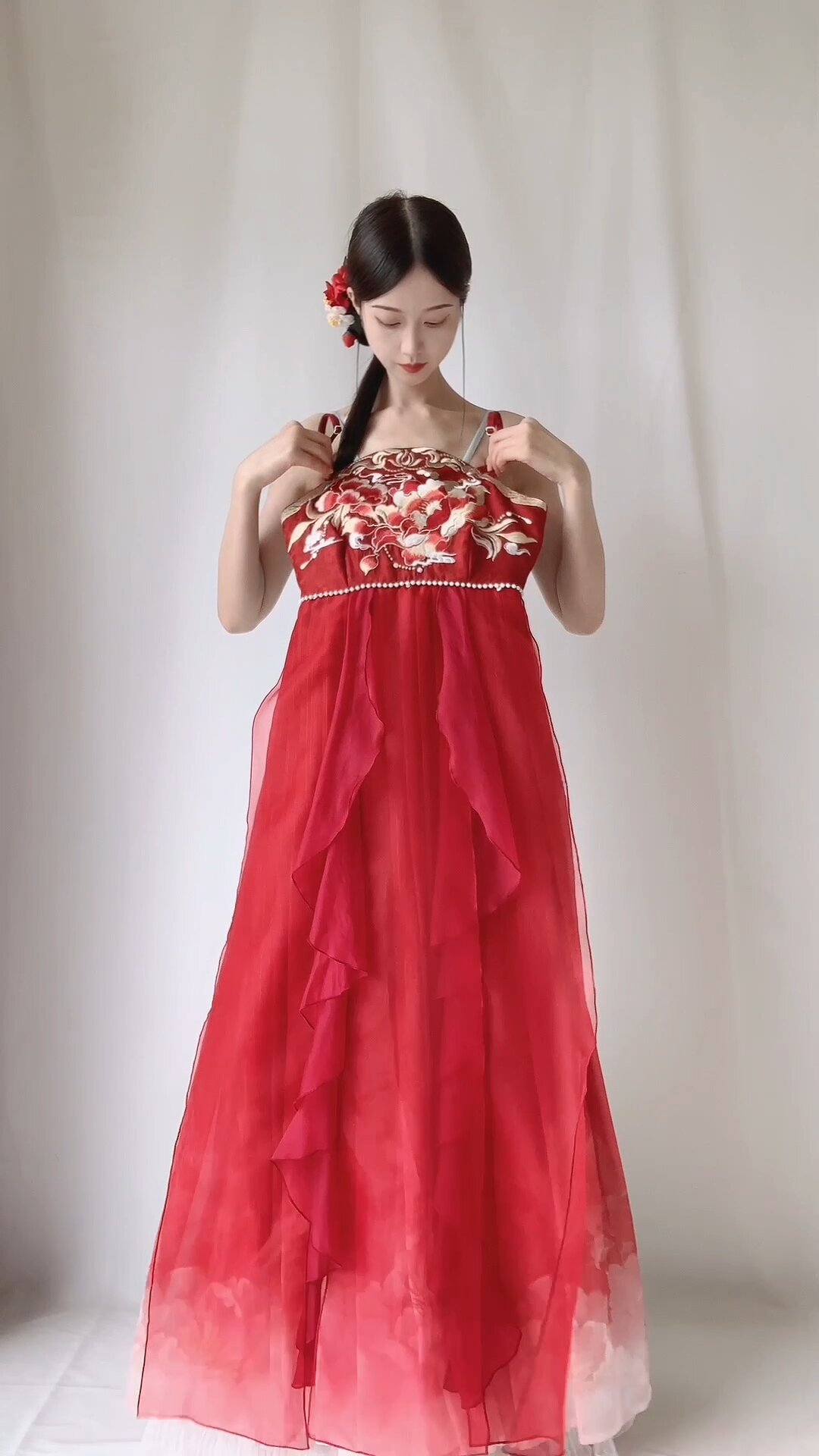 Embracing the Elegance of Cheongsam with Thick-Soled Shoes