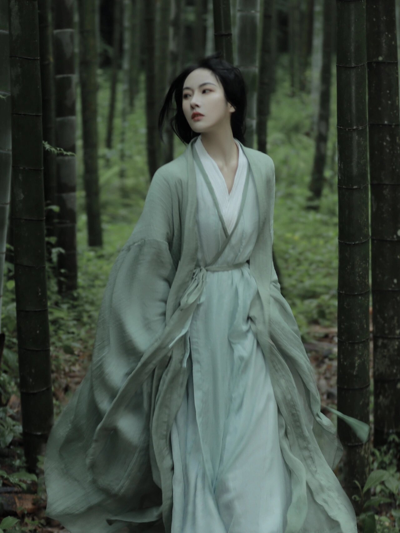 Traditional Chinese Style Horseface Skirt for Children with Winter Thickness